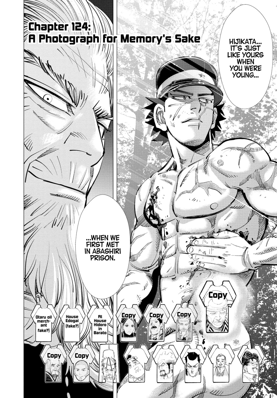 Golden Kamuy chapter 124, page 4
