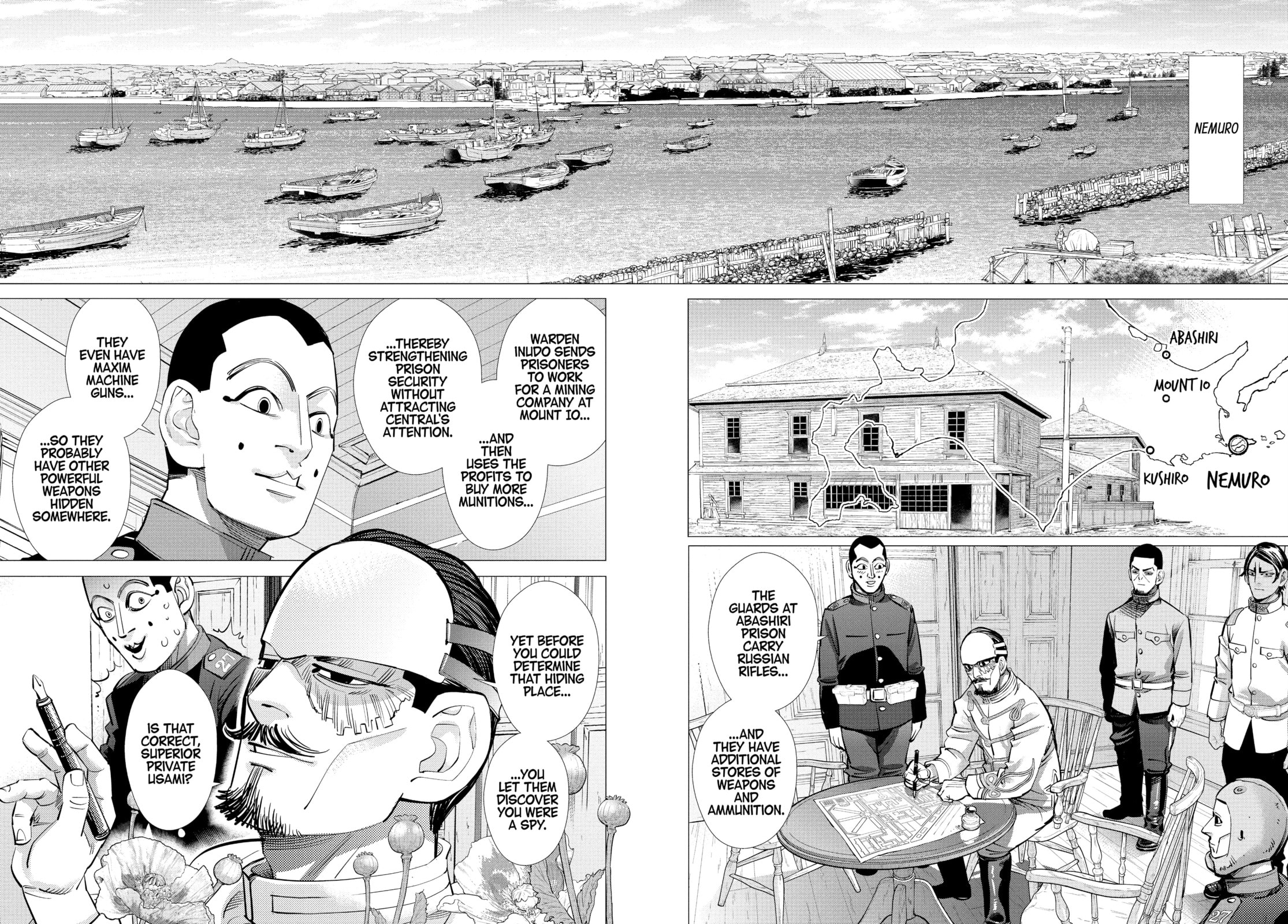 Golden Kamuy chapter 124, page 6