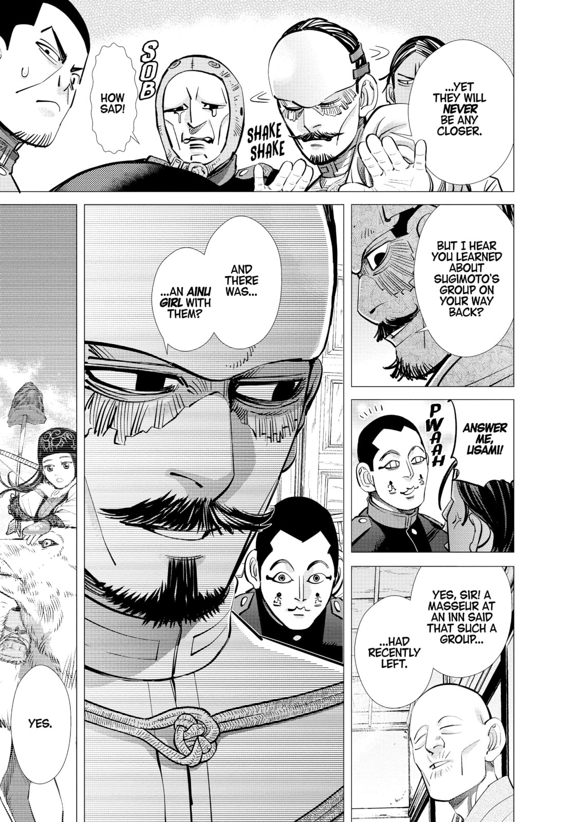 Golden Kamuy chapter 124, page 8