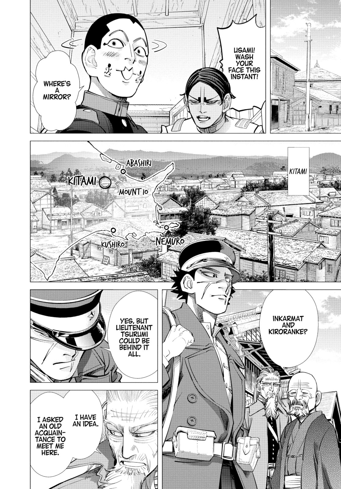 Golden Kamuy chapter 124, page 9
