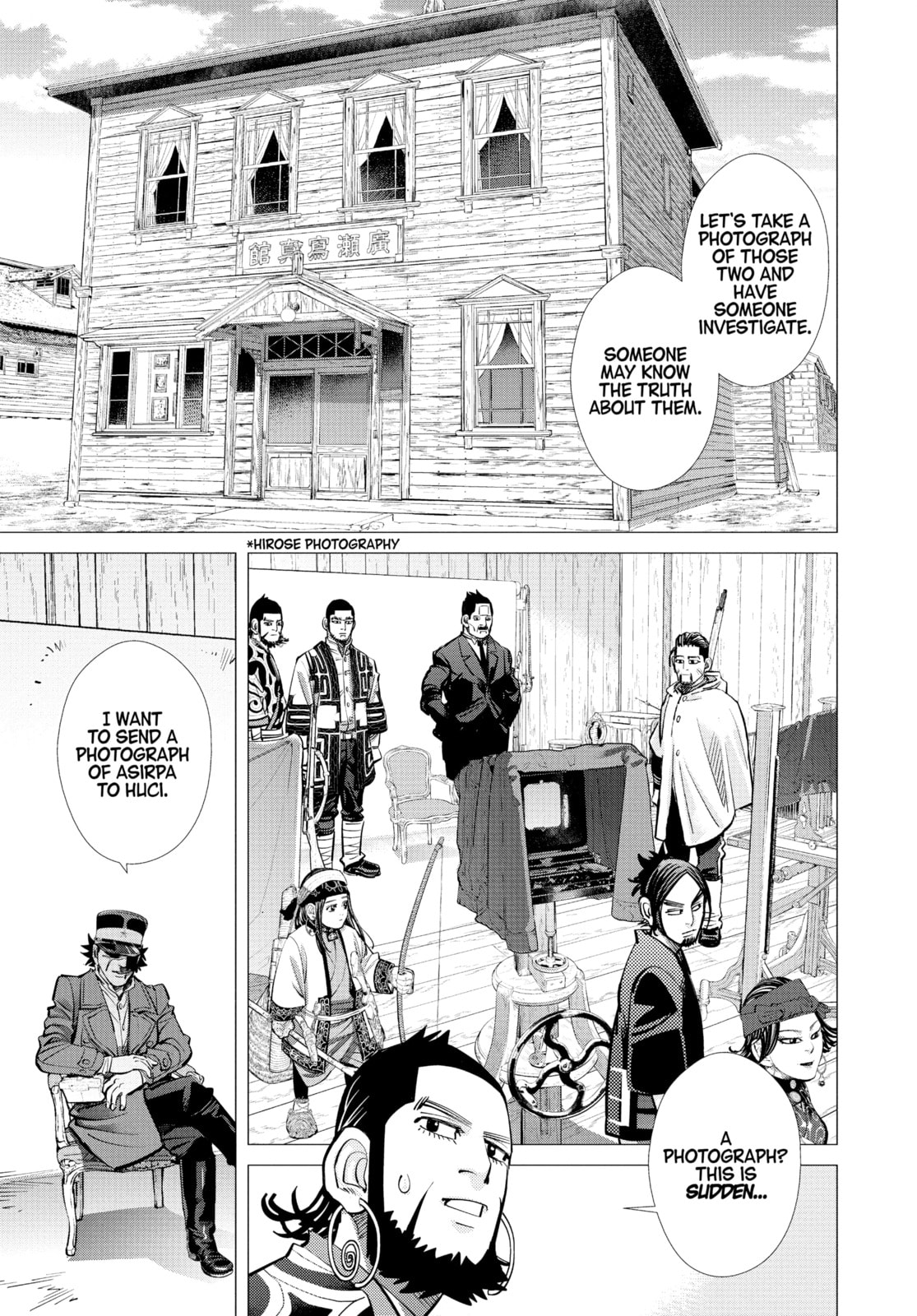 Golden Kamuy chapter 124, page 10