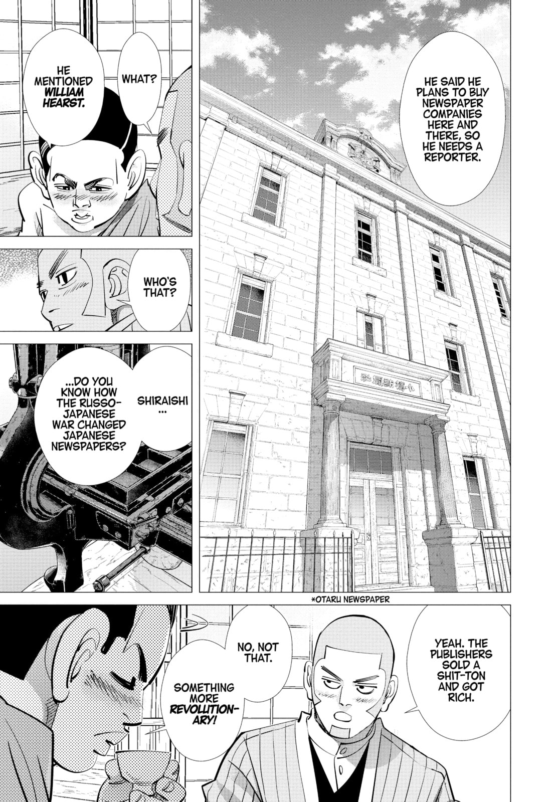 Golden Kamuy chapter 124, page 14