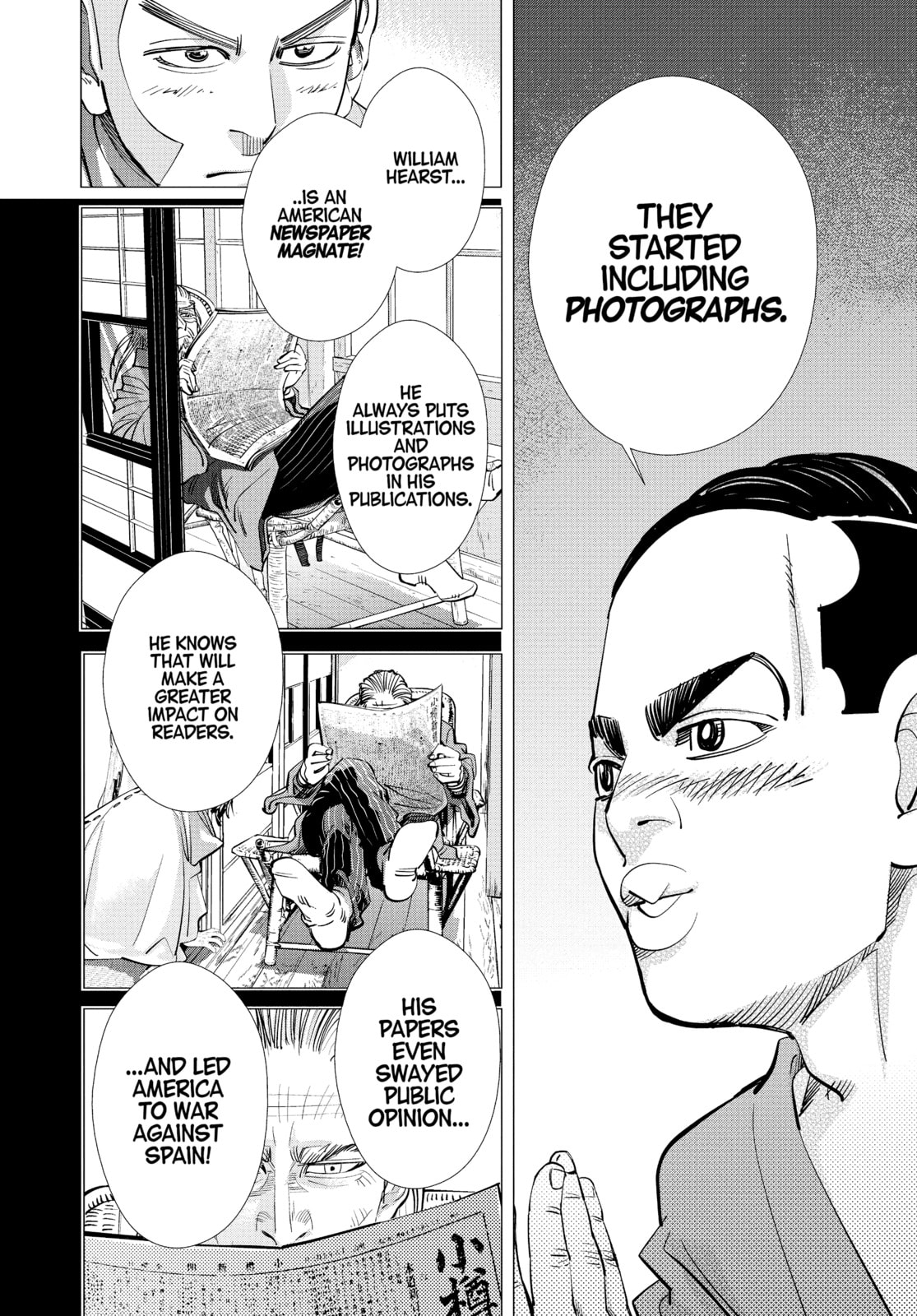 Golden Kamuy chapter 124, page 15