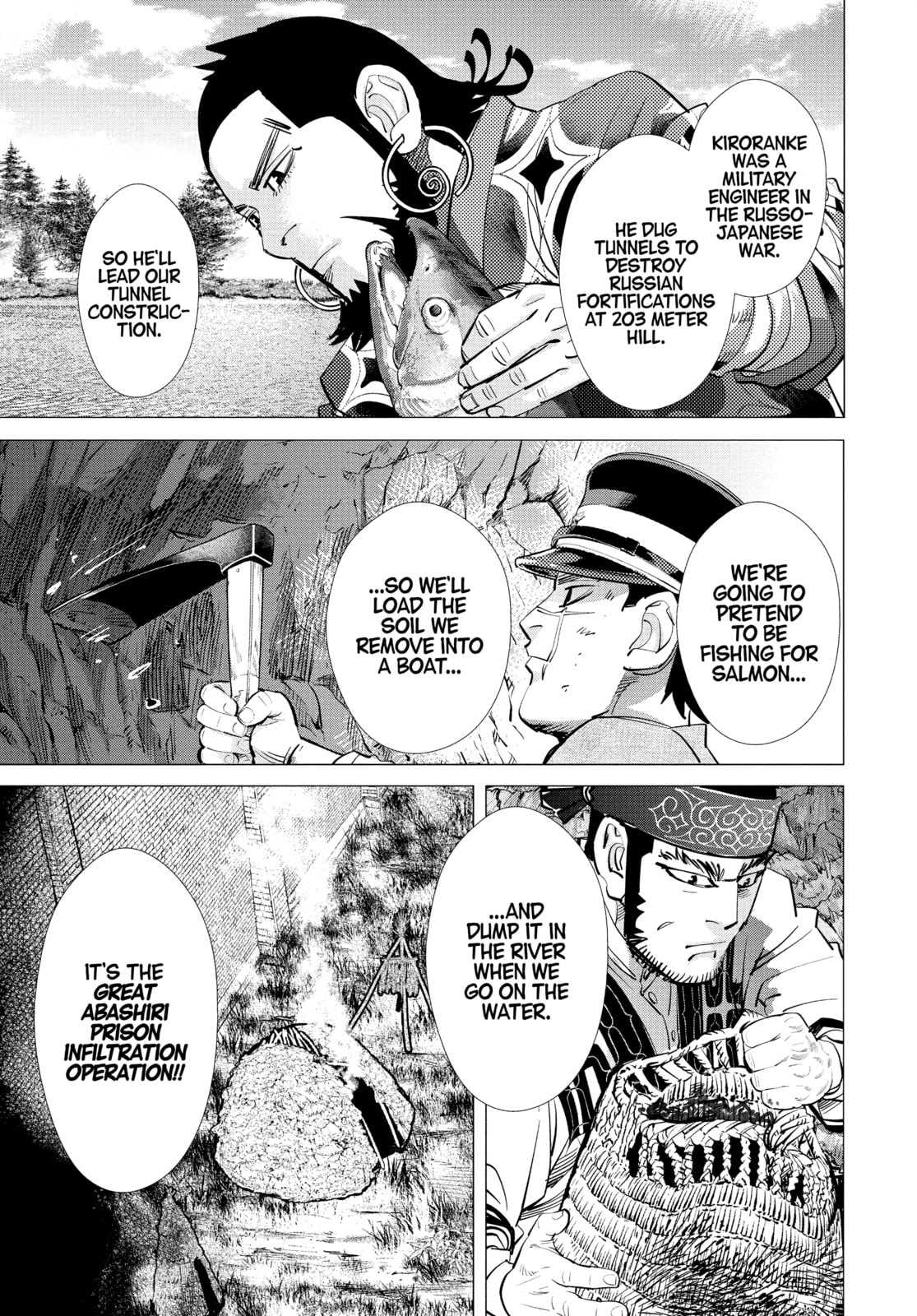 Golden Kamuy chapter 126, page 10