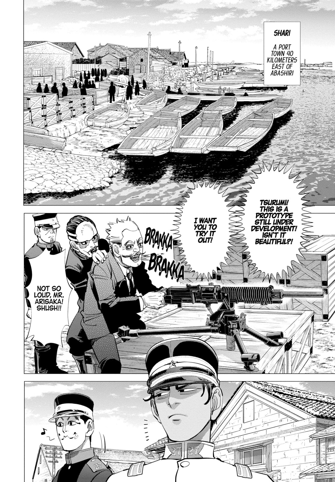 Golden Kamuy chapter 126, page 17