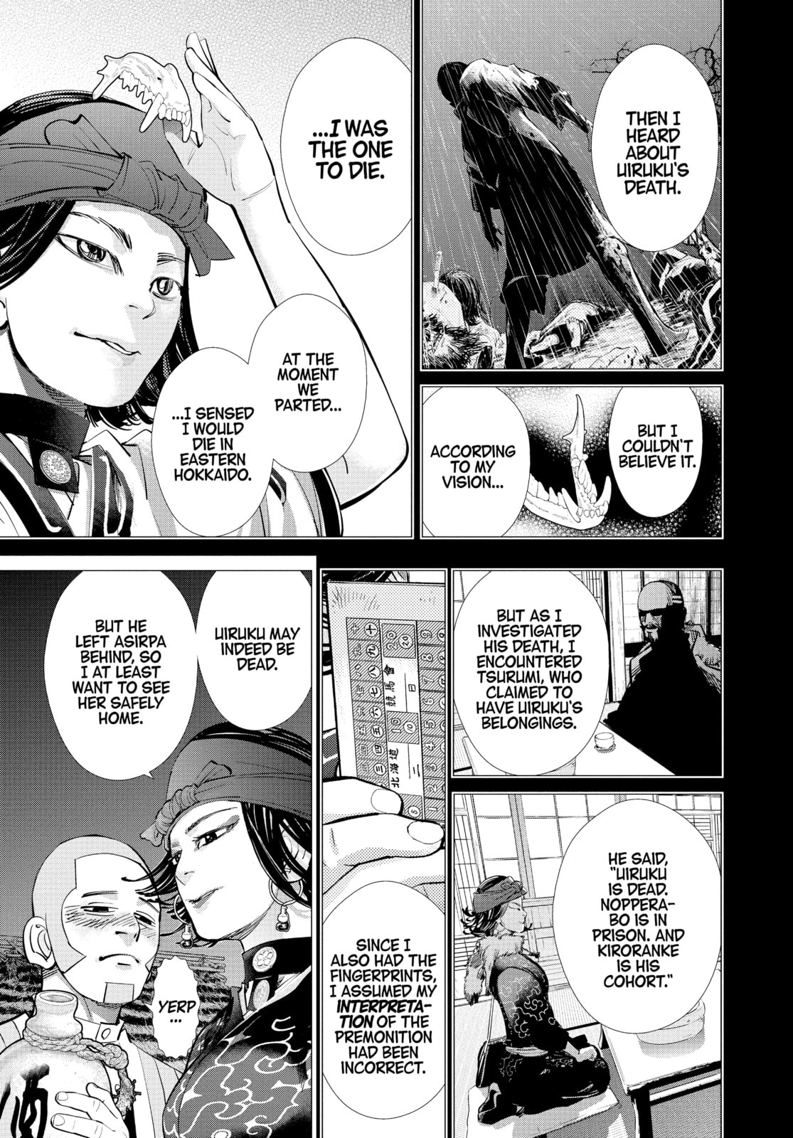 Golden Kamuy chapter 127, page 12