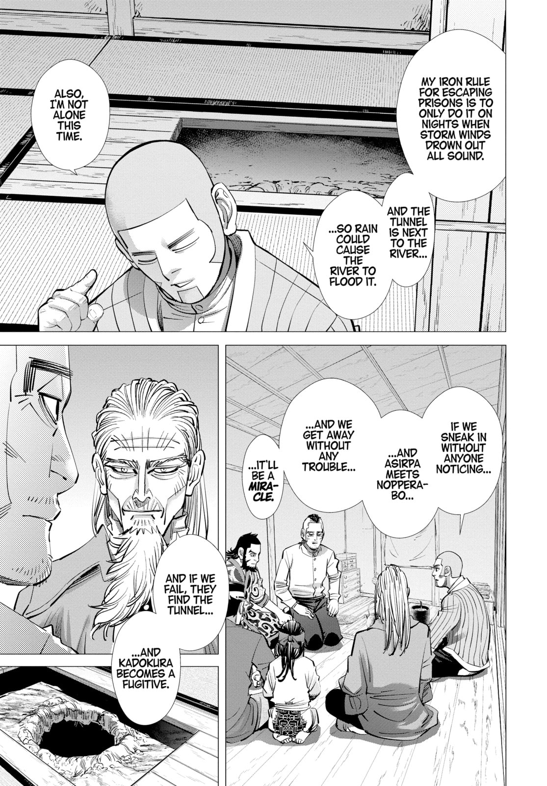 Golden Kamuy chapter 128, page 4