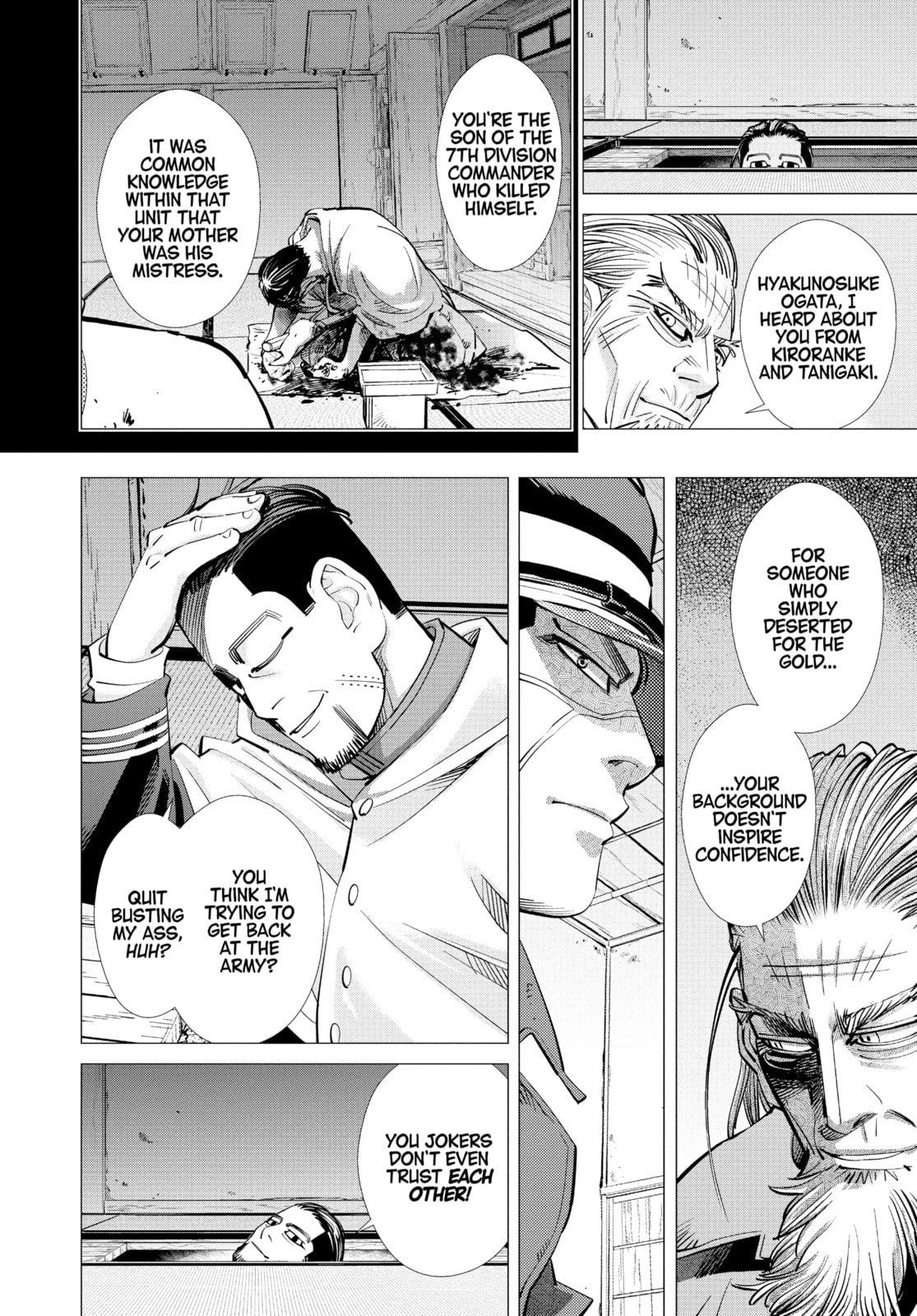 Golden Kamuy chapter 128, page 7