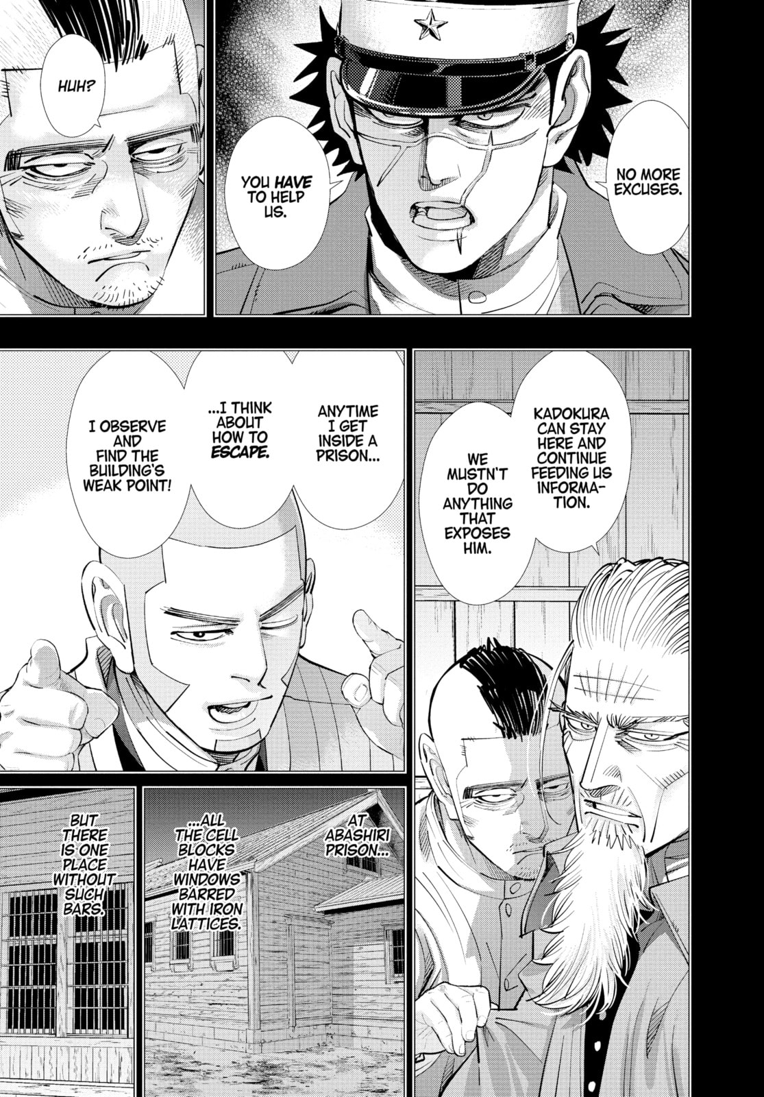 Golden Kamuy chapter 129, page 8