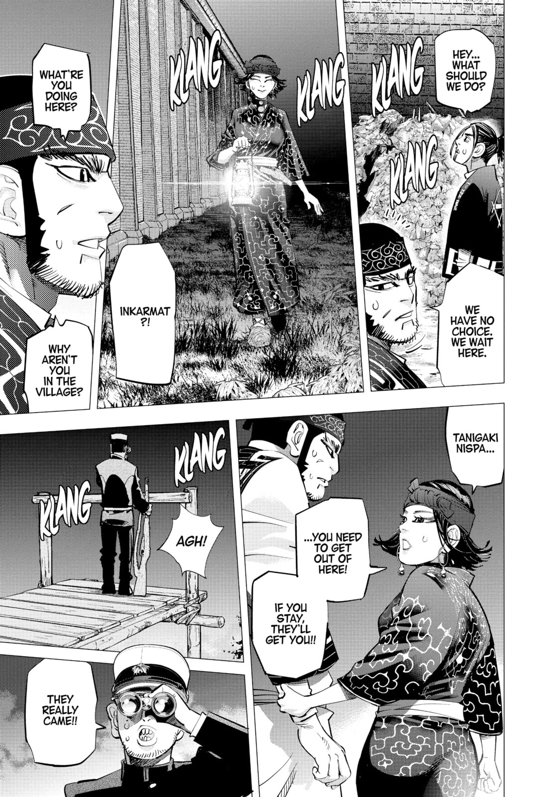 Golden Kamuy chapter 130, page 8