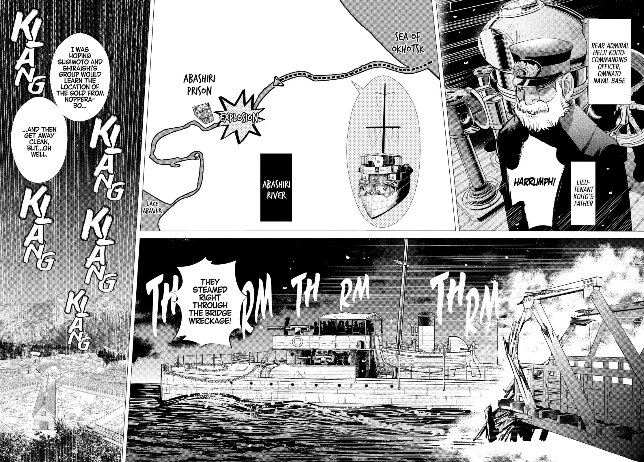 Golden Kamuy chapter 130, page 15