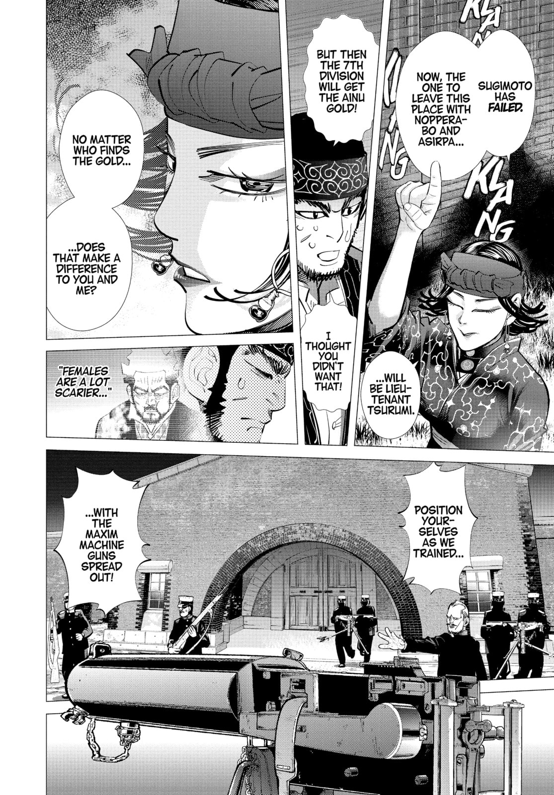 Golden Kamuy chapter 131, page 4
