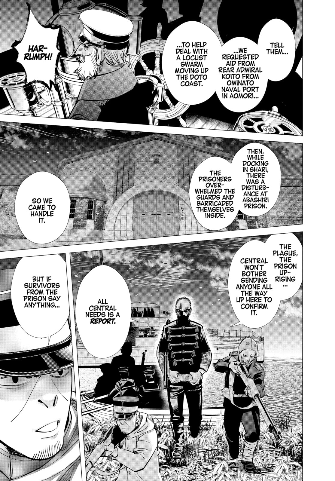 Golden Kamuy chapter 131, page 12