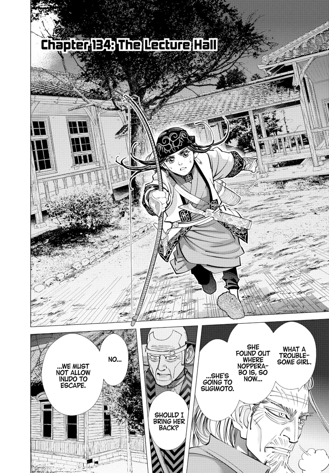 Golden Kamuy chapter 134, page 2
