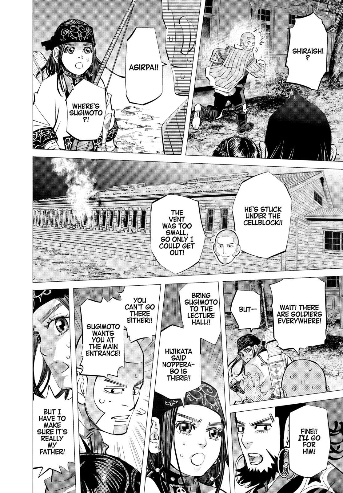 Golden Kamuy chapter 134, page 4