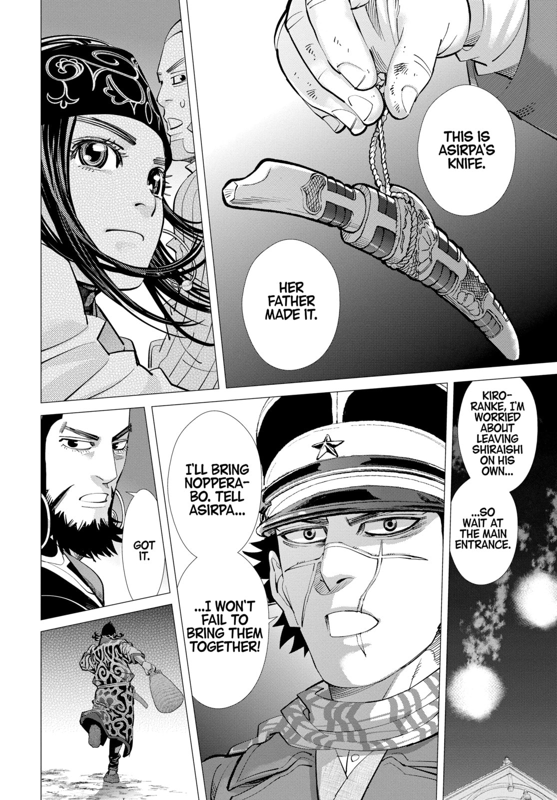 Golden Kamuy chapter 134, page 9