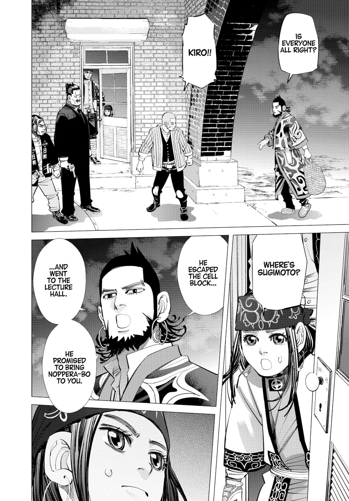 Golden Kamuy chapter 136, page 2