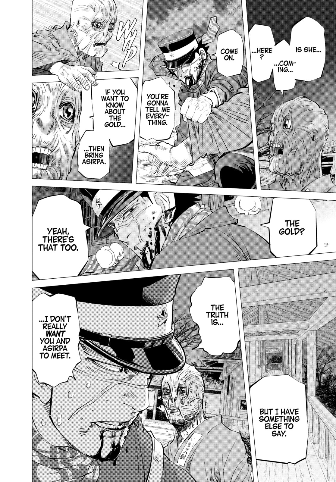 Golden Kamuy chapter 136, page 10