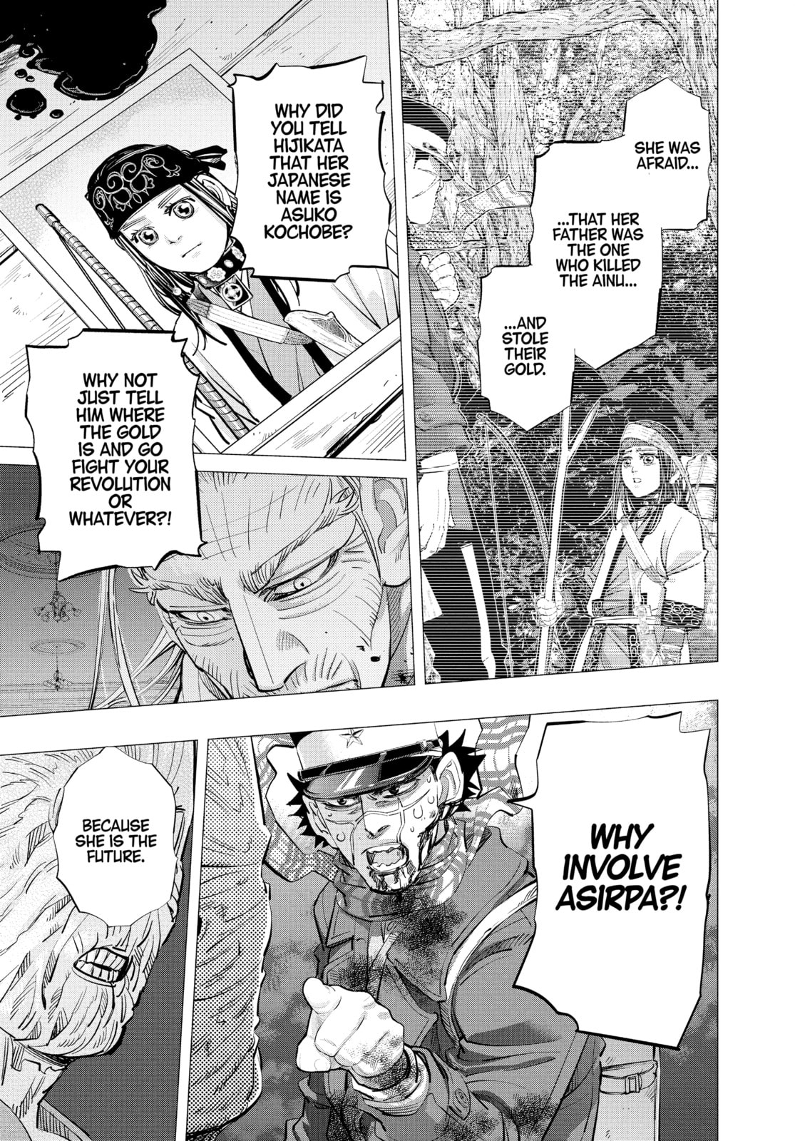 Golden Kamuy chapter 136, page 11