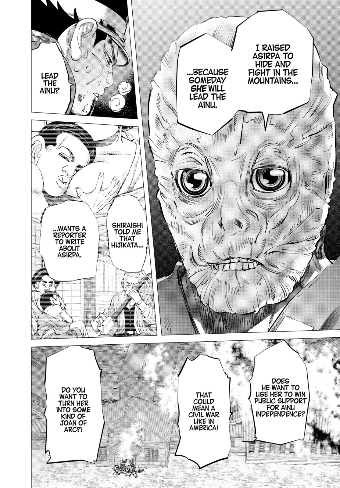 Golden Kamuy chapter 136, page 12