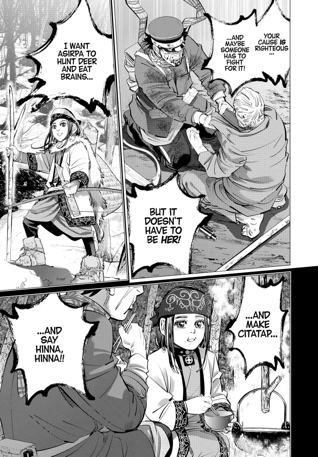 Golden Kamuy chapter 136, page 15