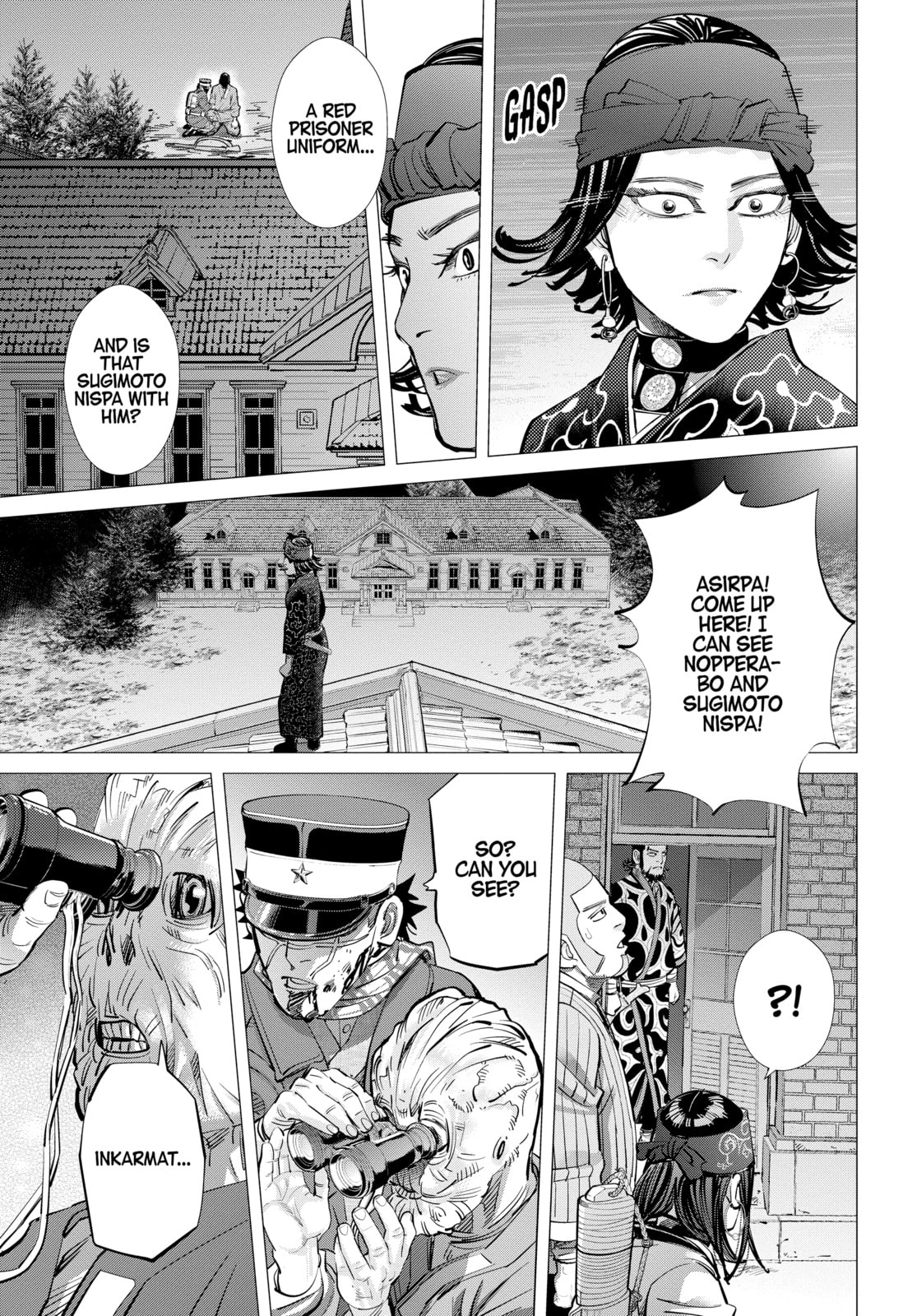 Golden Kamuy chapter 136, page 17
