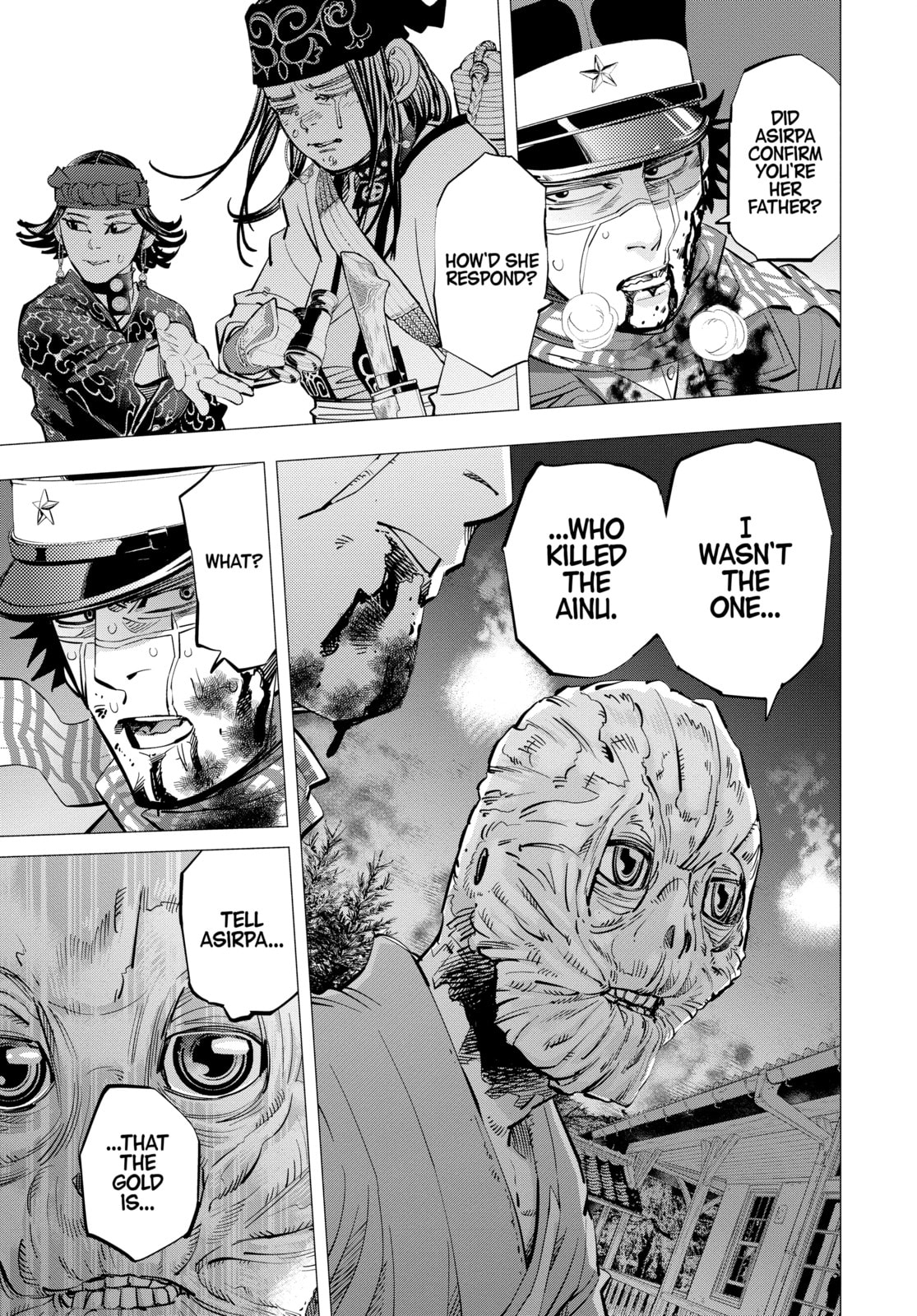 Golden Kamuy chapter 137, page 10