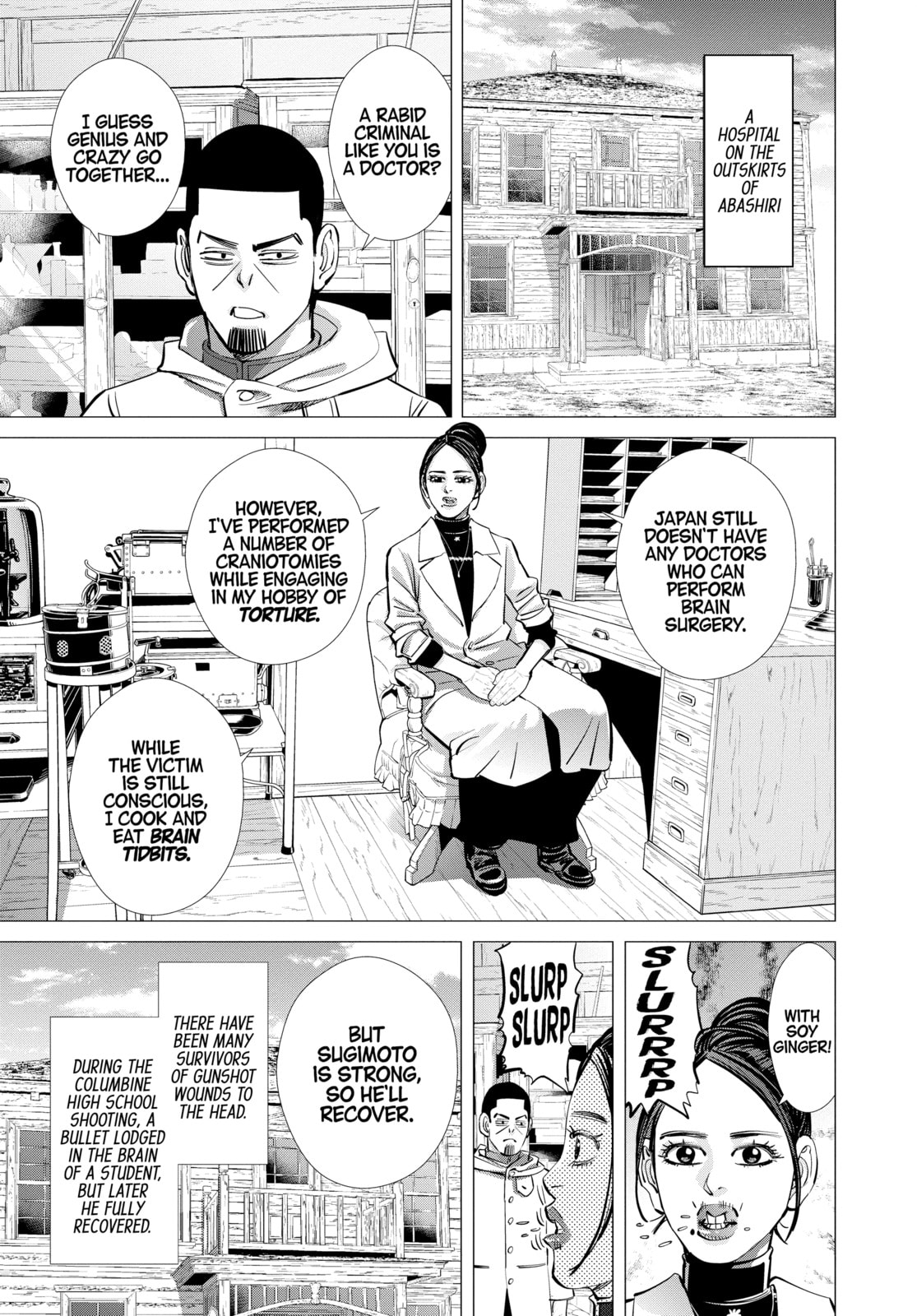 Golden Kamuy chapter 138, page 19