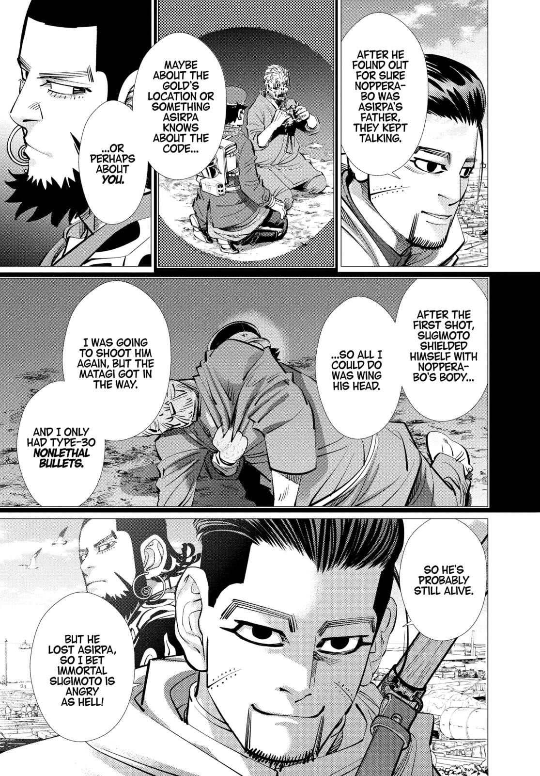 Golden Kamuy chapter 139, page 7