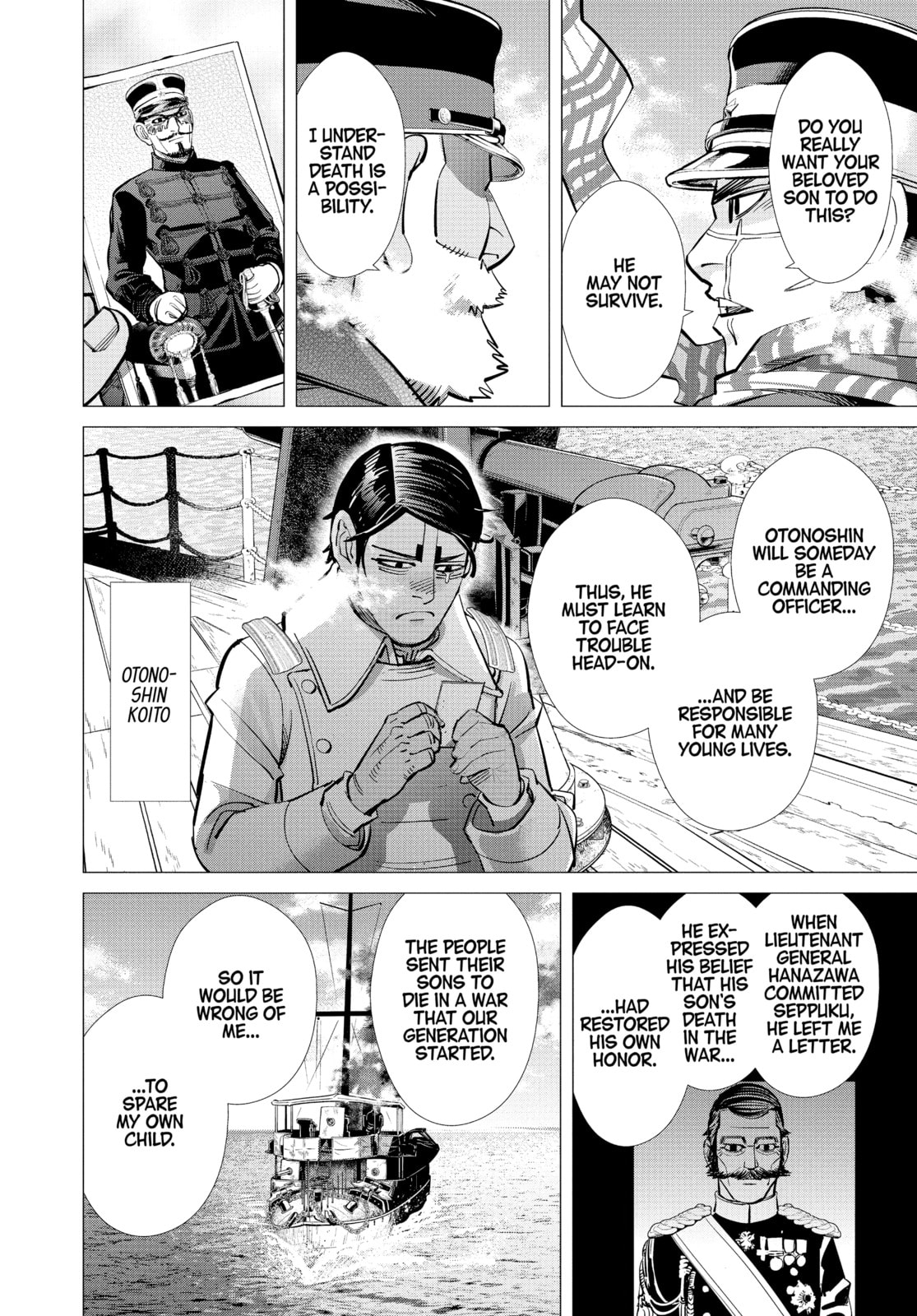 Golden Kamuy chapter 139, page 16