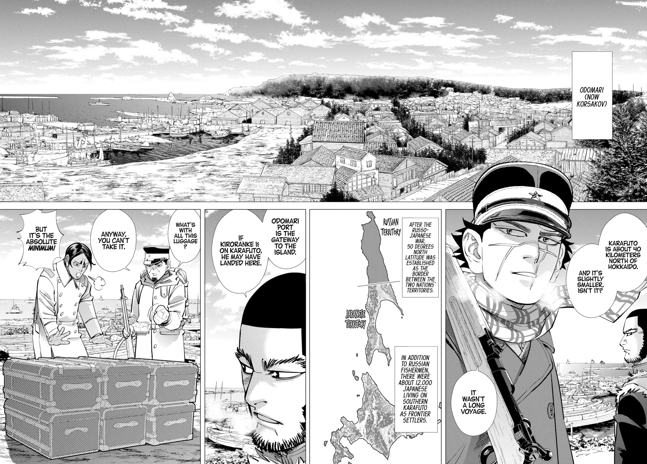 Golden Kamuy chapter 140, page 2