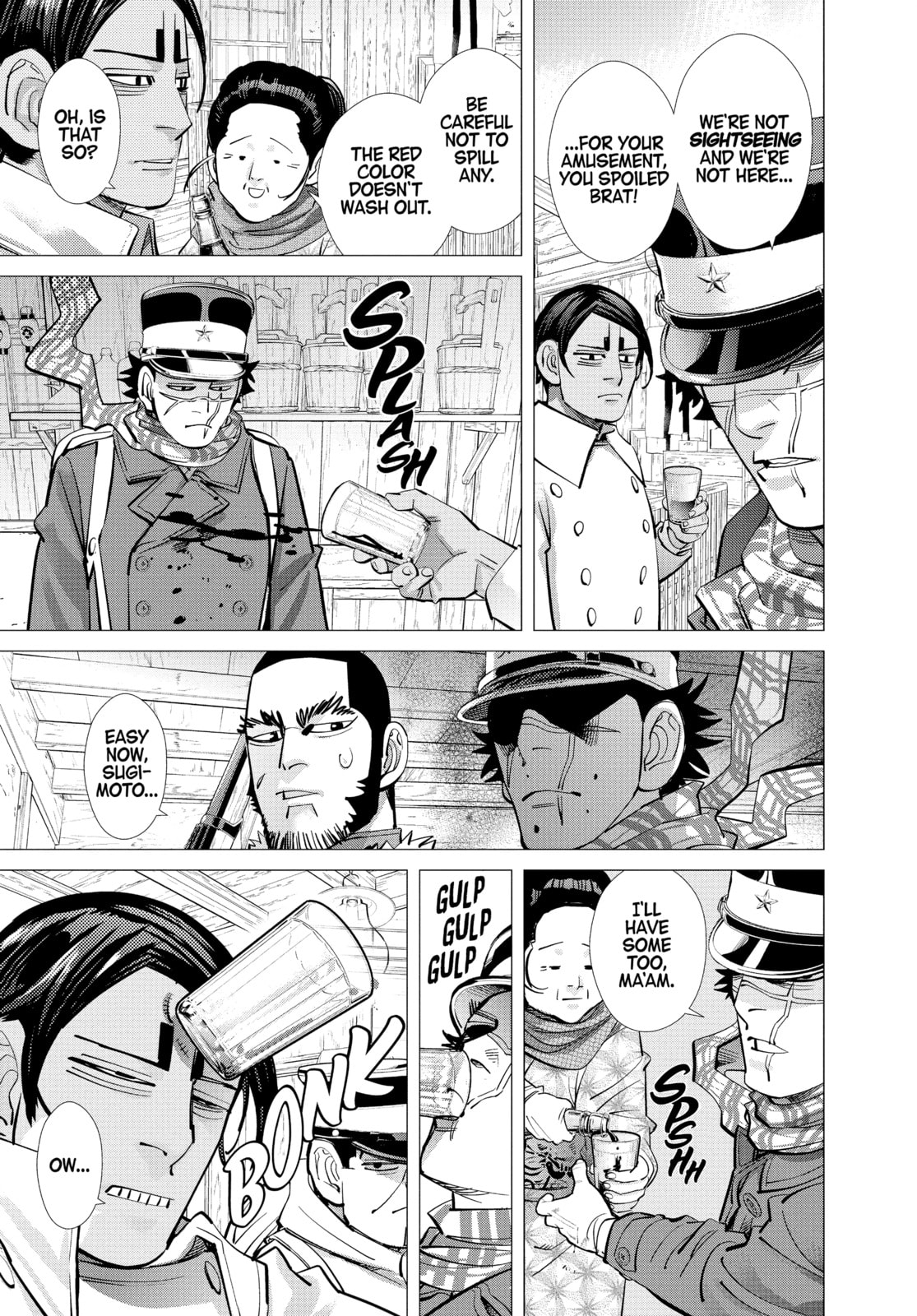 Golden Kamuy chapter 140, page 8