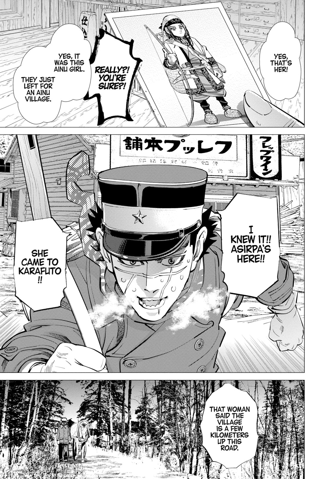 Golden Kamuy chapter 140, page 10