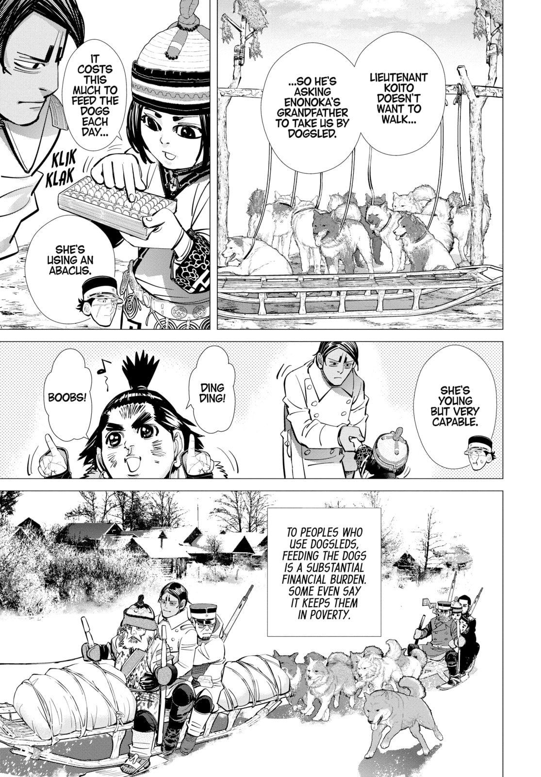 Golden Kamuy chapter 142, page 3