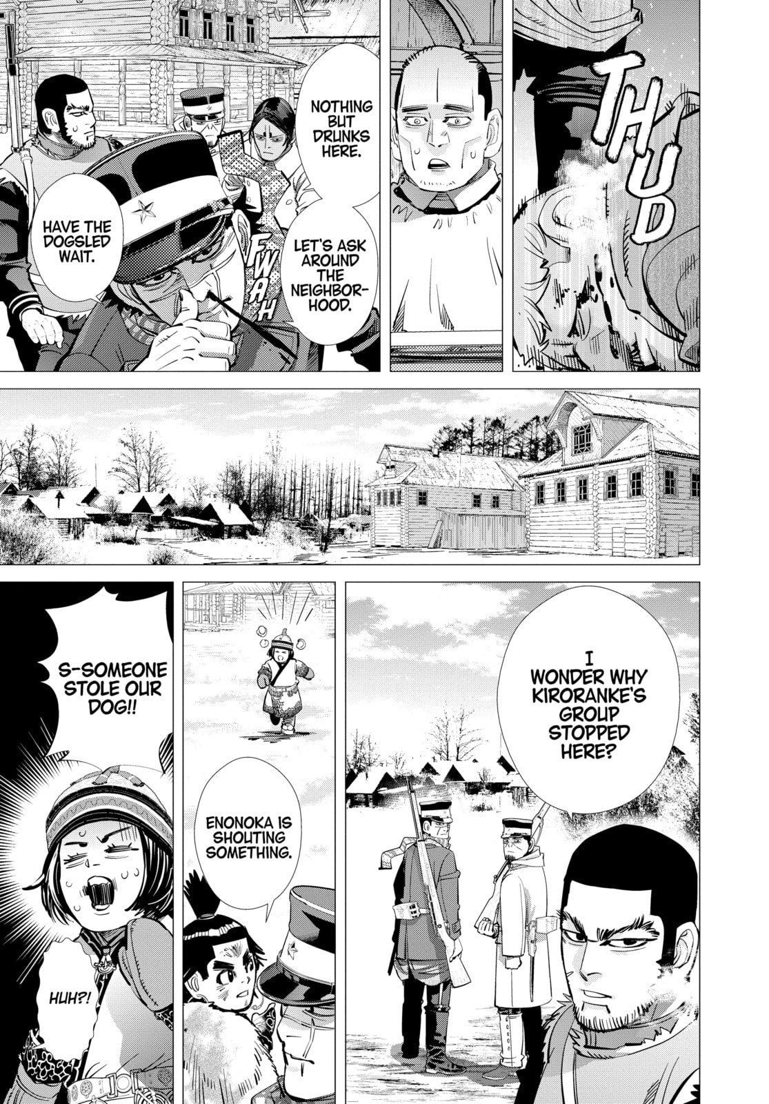 Golden Kamuy chapter 142, page 9