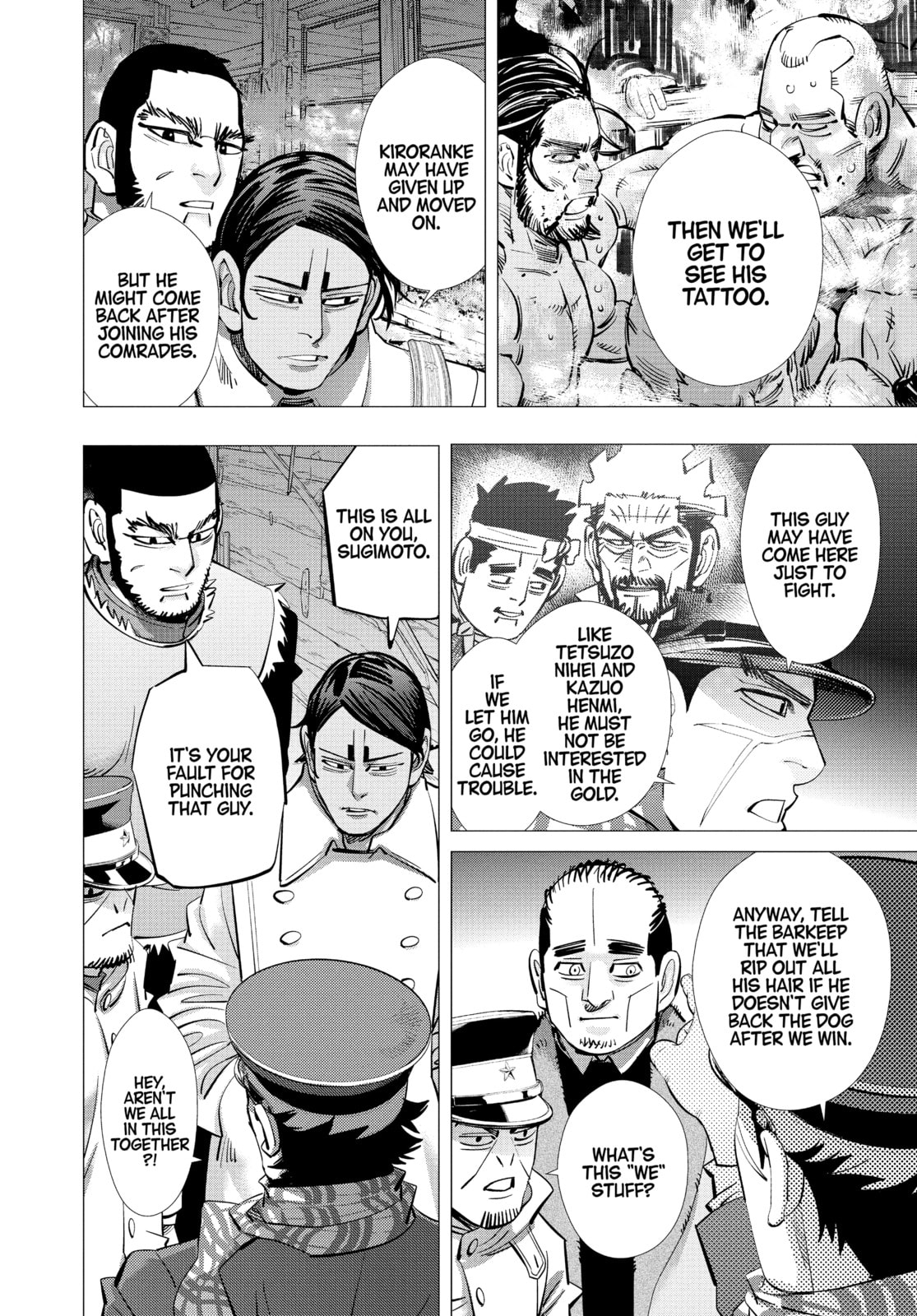 Golden Kamuy chapter 143, page 4