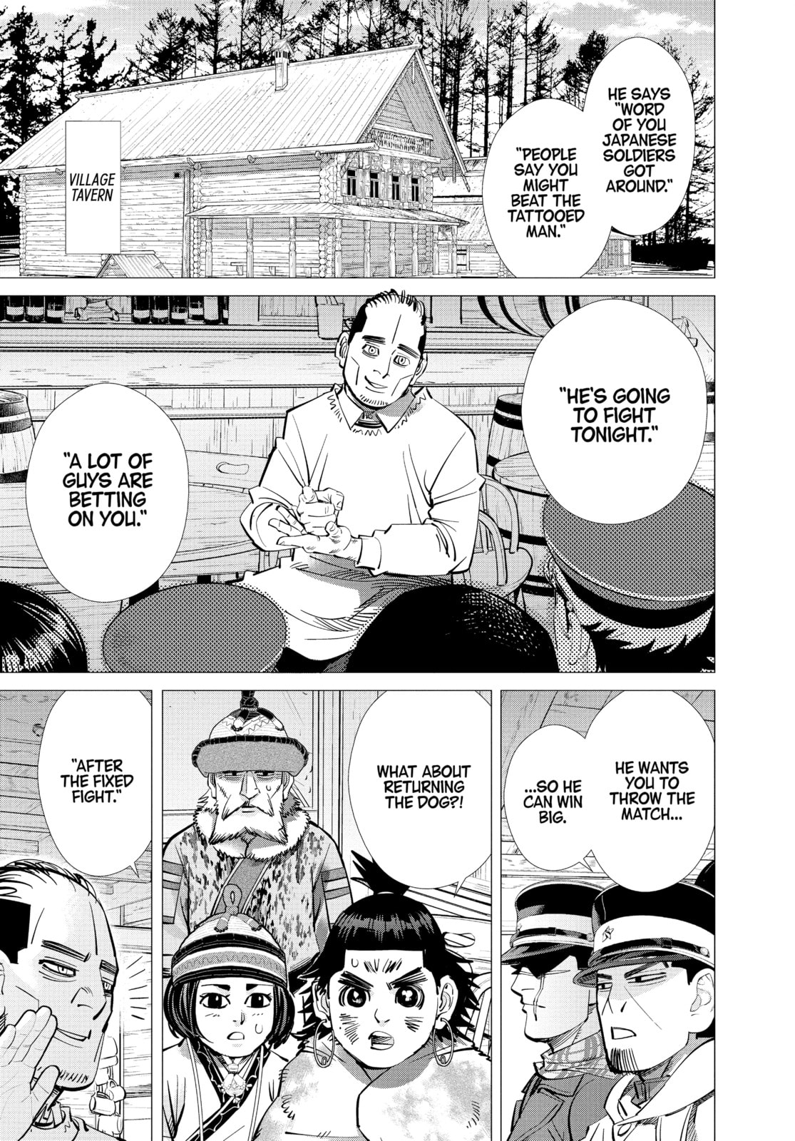 Golden Kamuy chapter 144, page 5