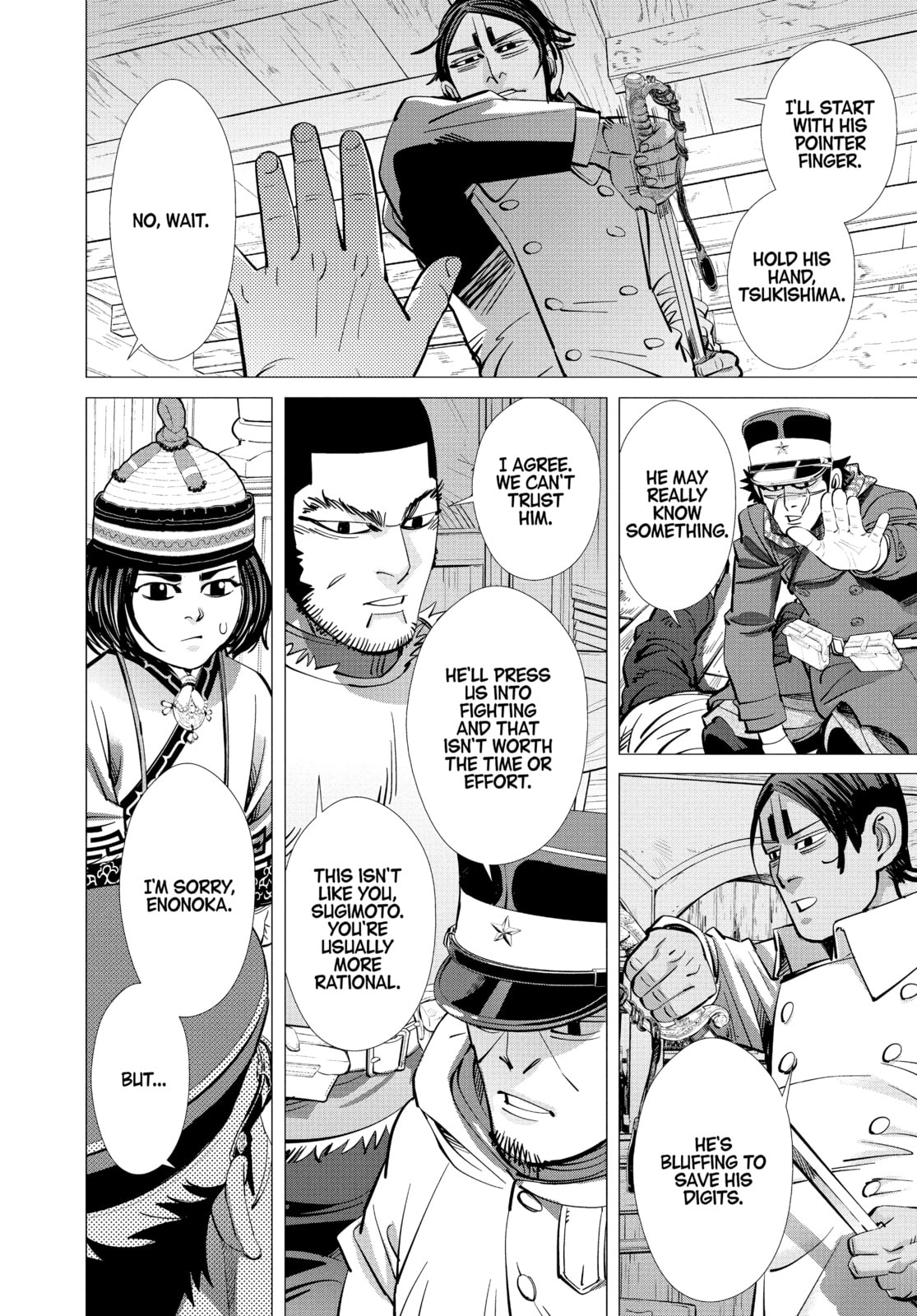 Golden Kamuy chapter 144, page 8