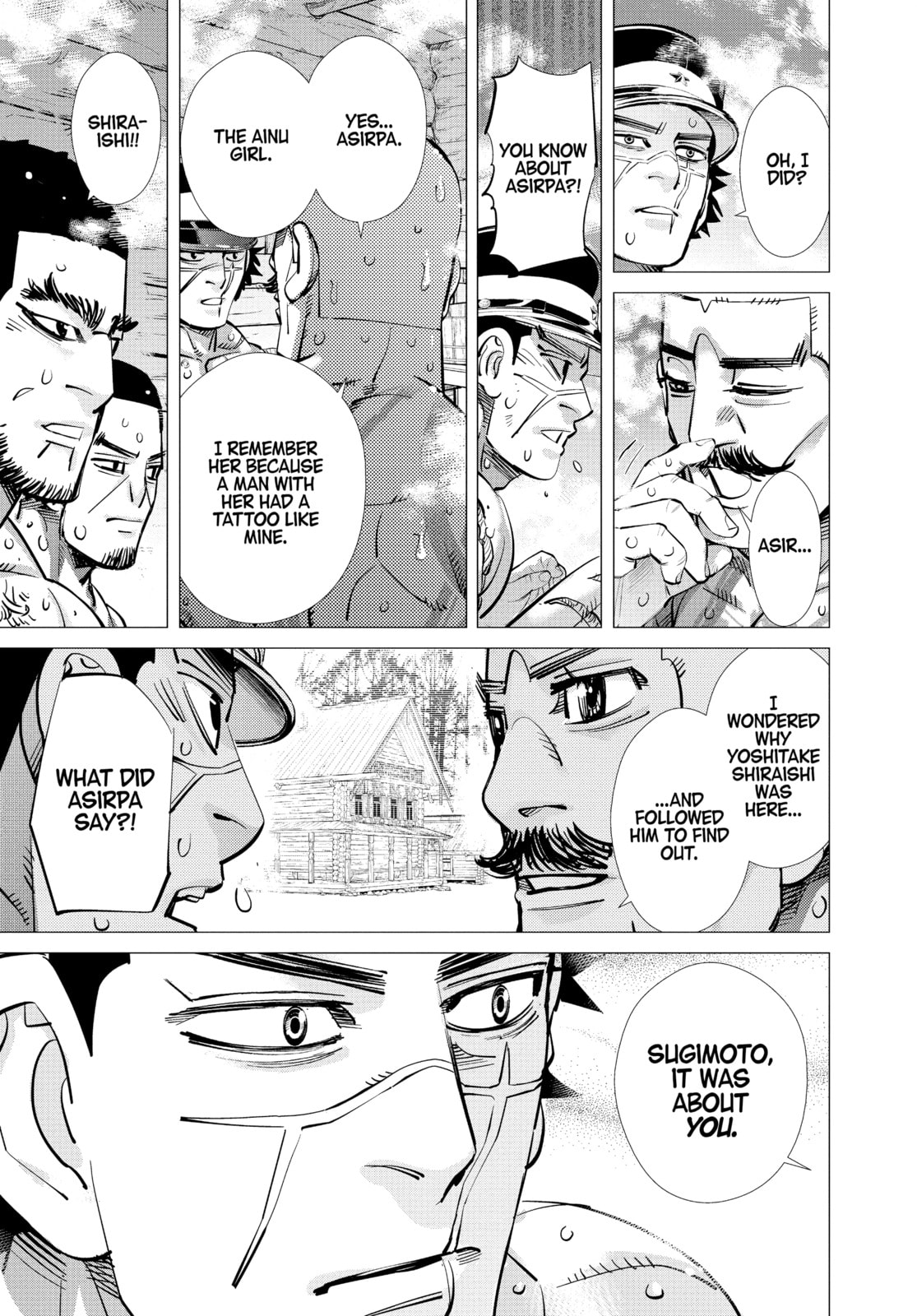 Golden Kamuy chapter 147, page 8