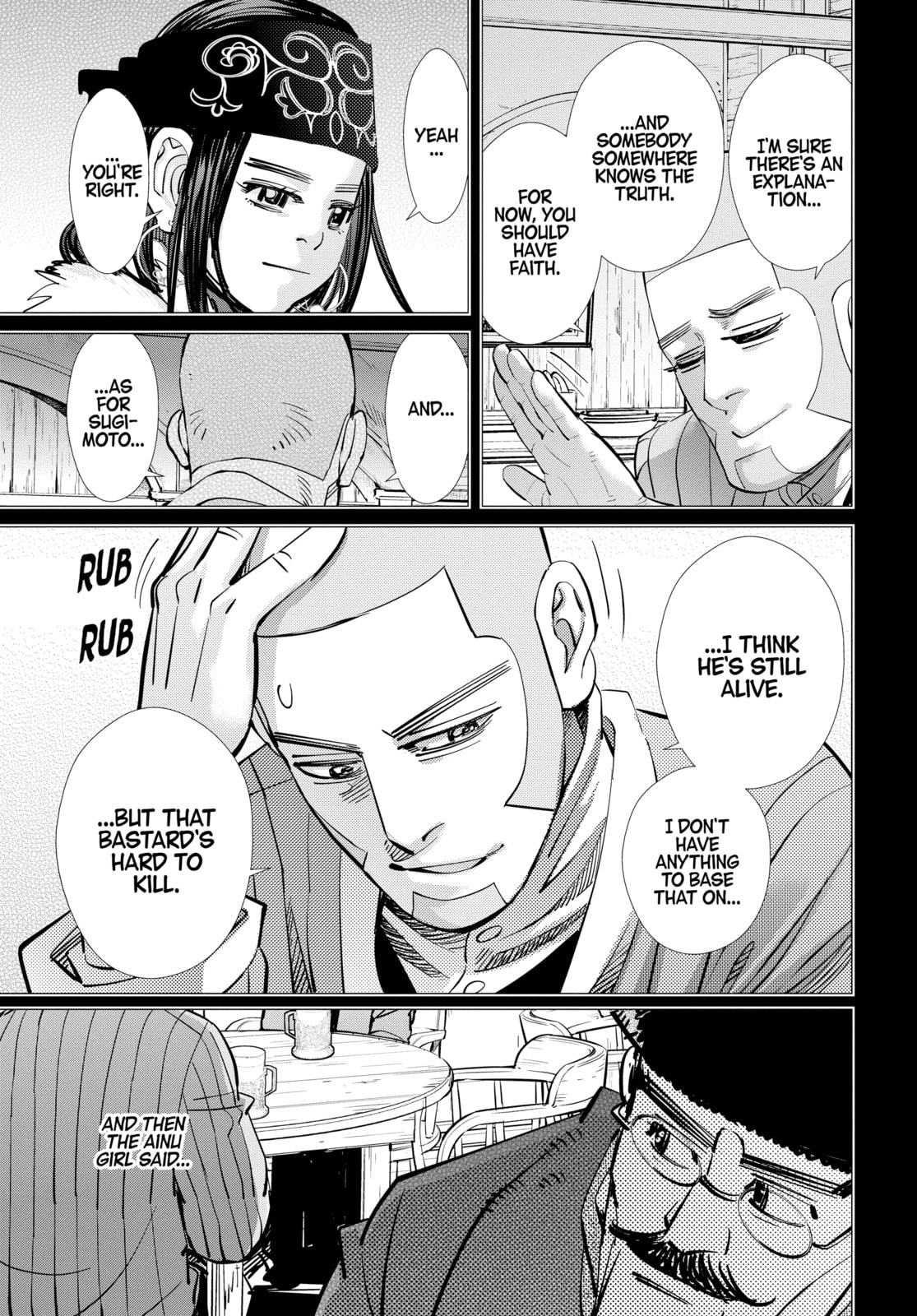 Golden Kamuy chapter 147, page 14