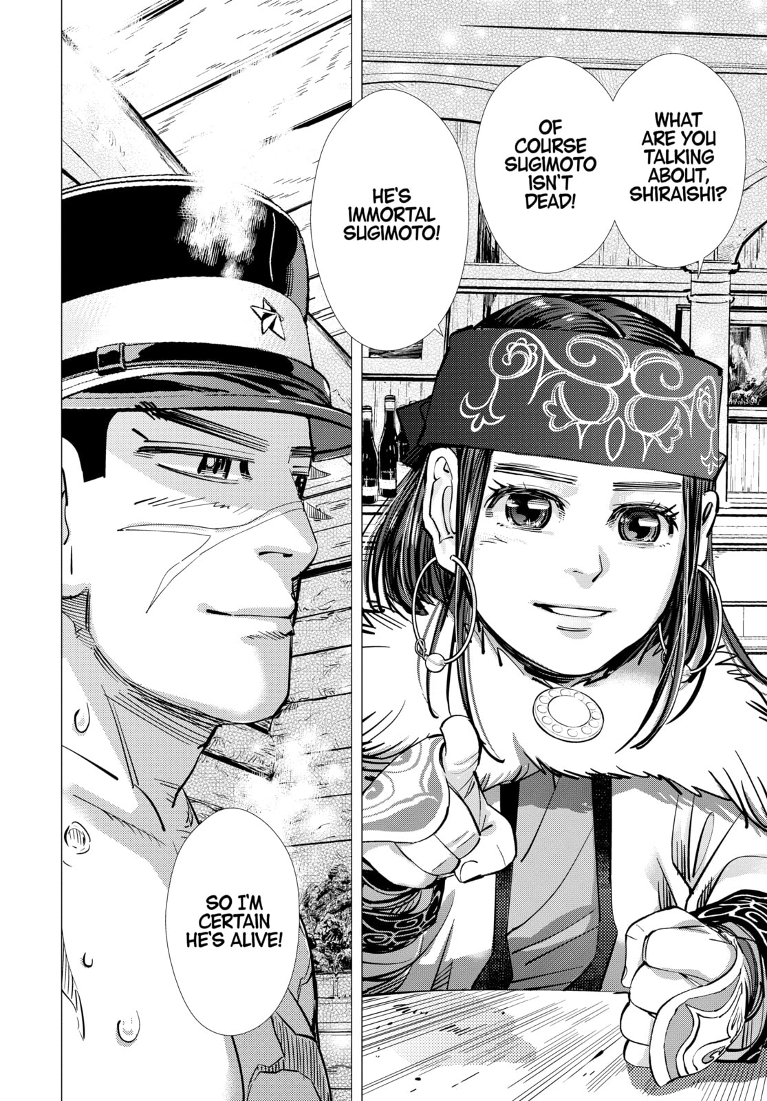 Golden Kamuy chapter 147, page 15