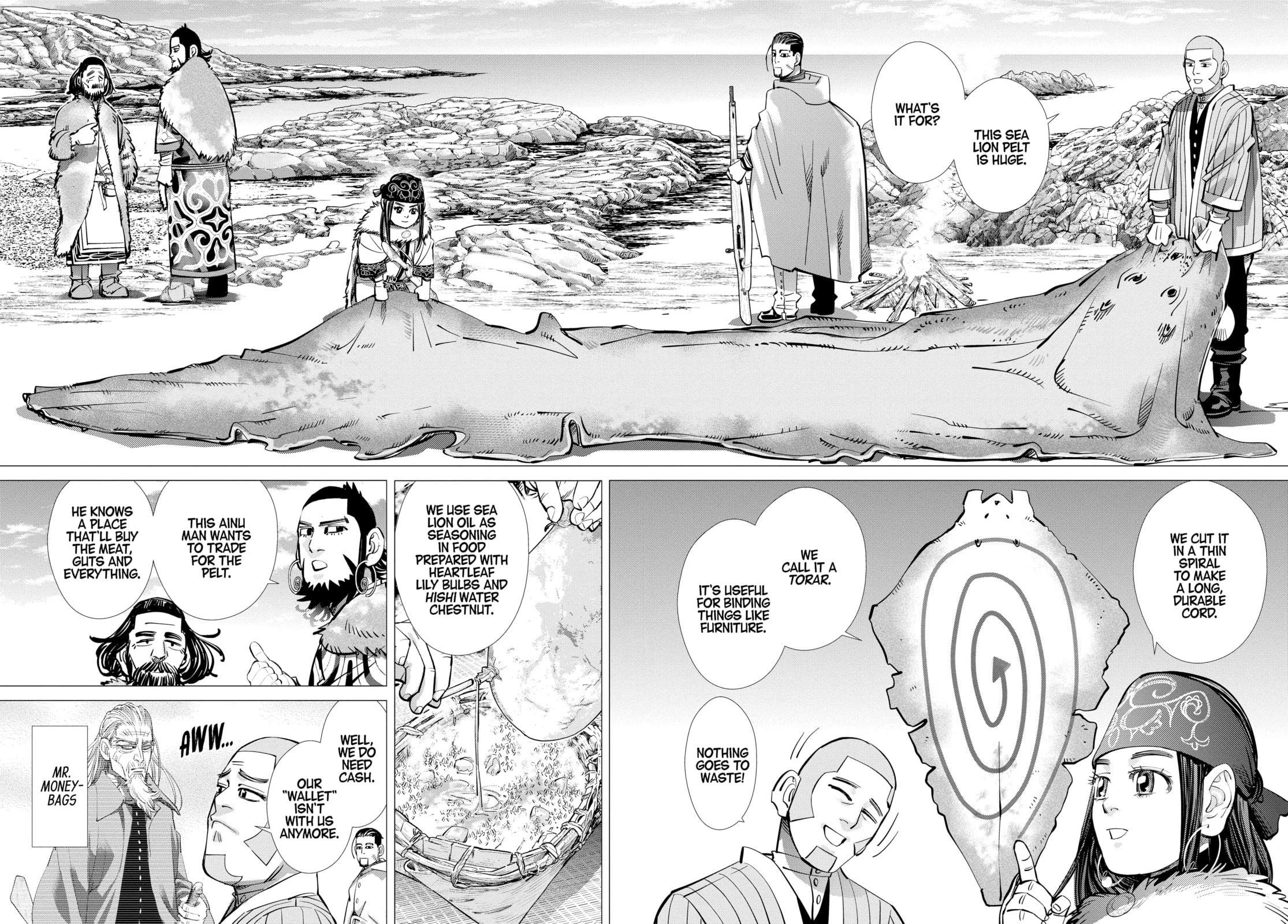 Golden Kamuy chapter 148, page 2