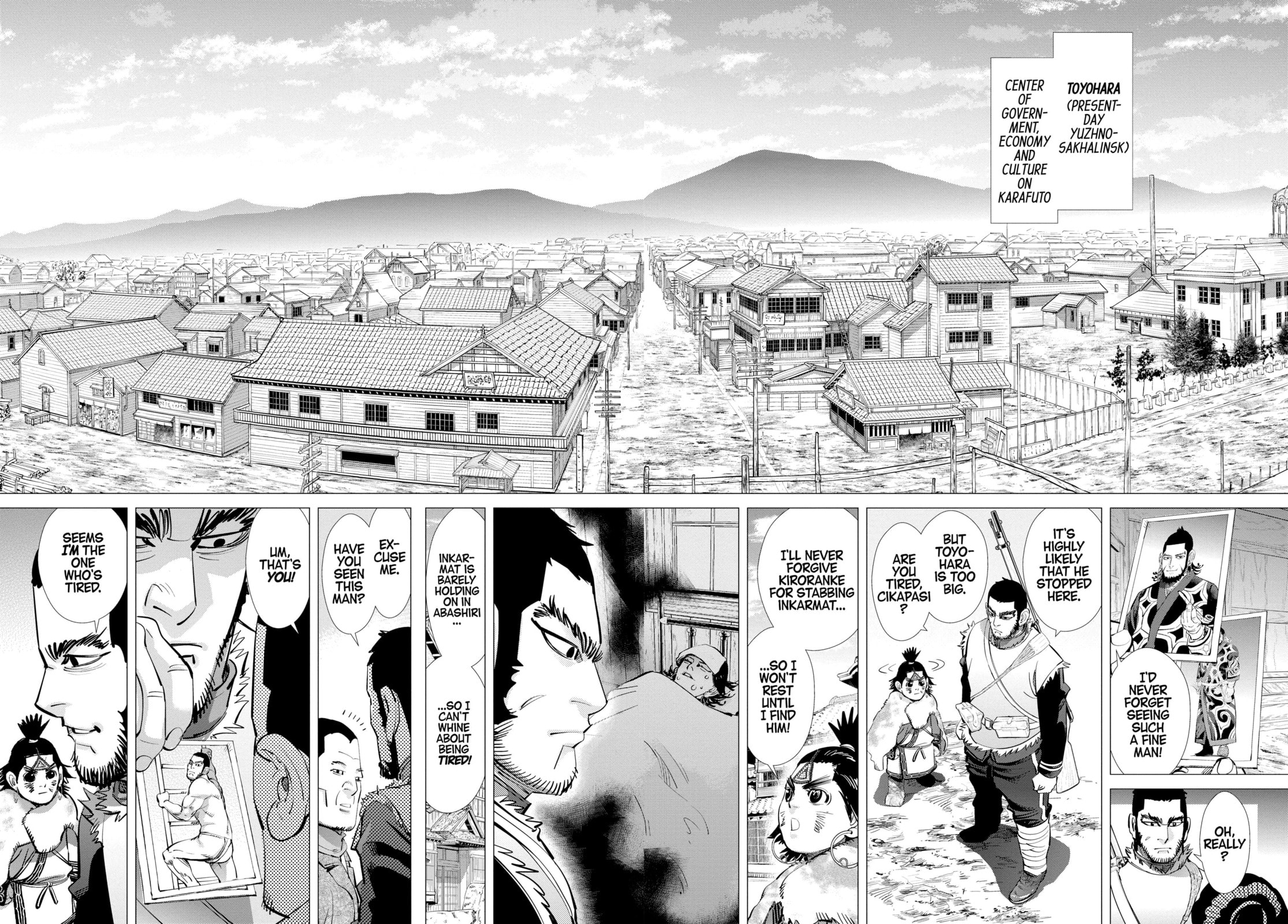 Golden Kamuy chapter 154, page 8