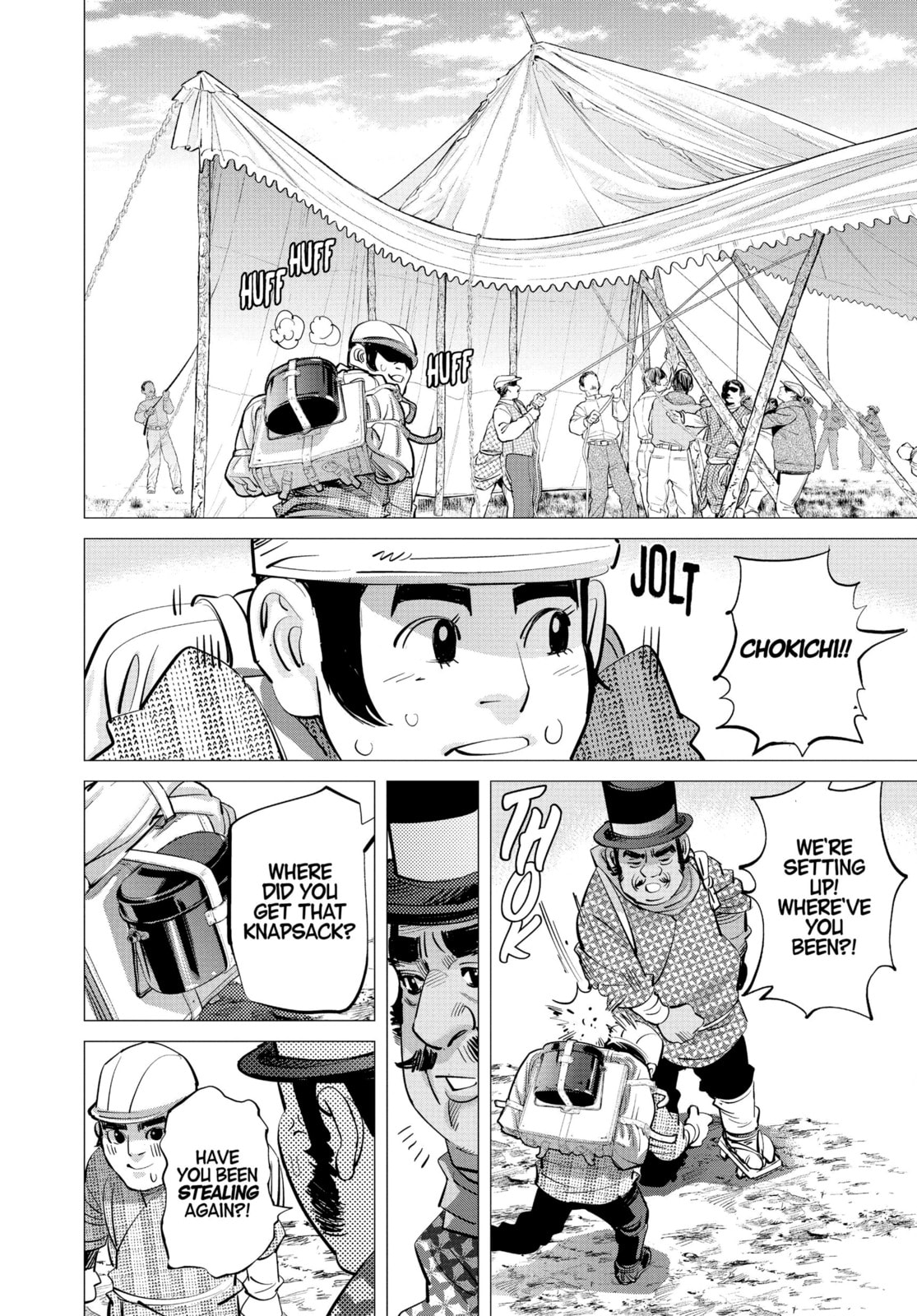 Golden Kamuy chapter 154, page 15