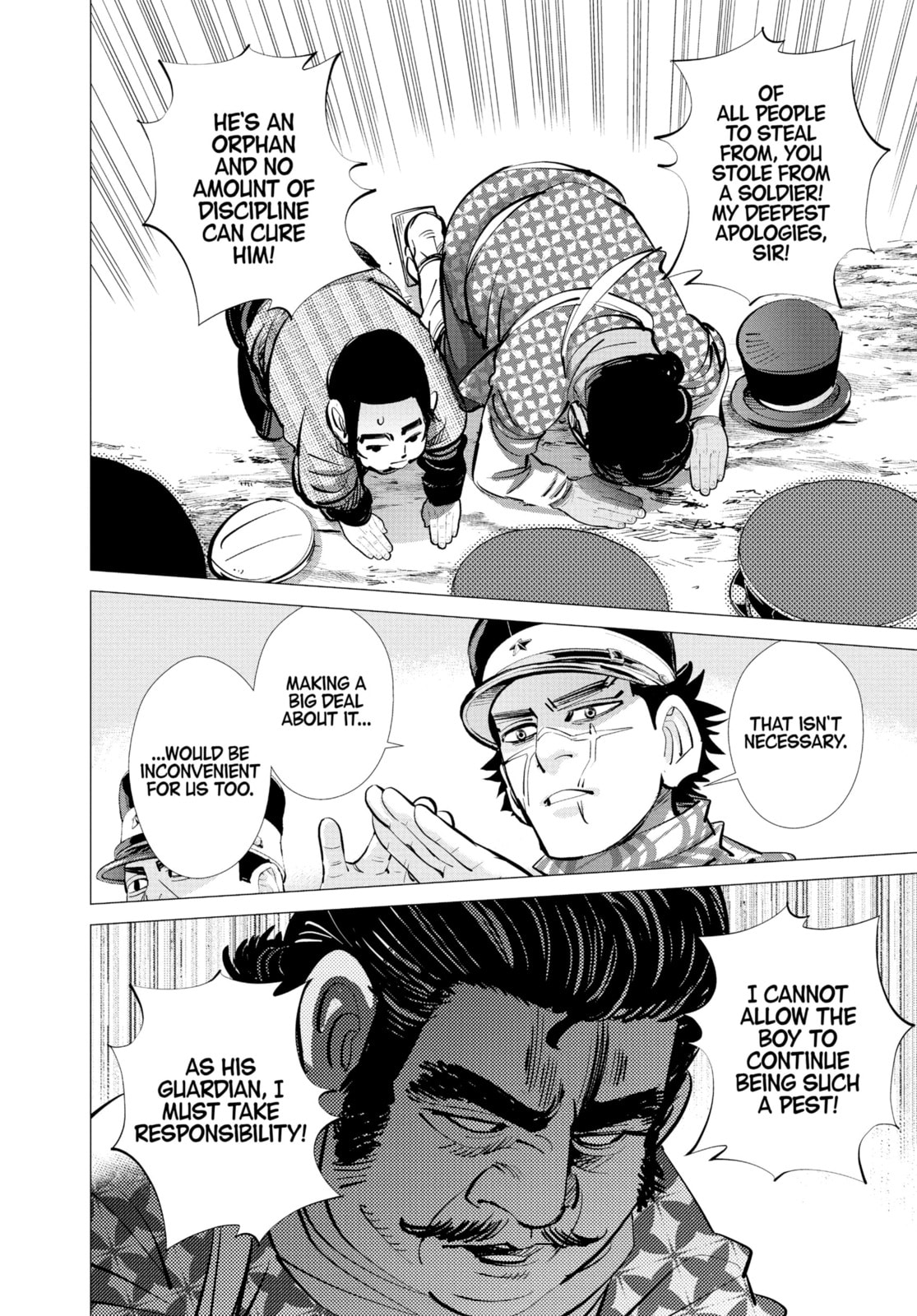 Golden Kamuy chapter 154, page 17