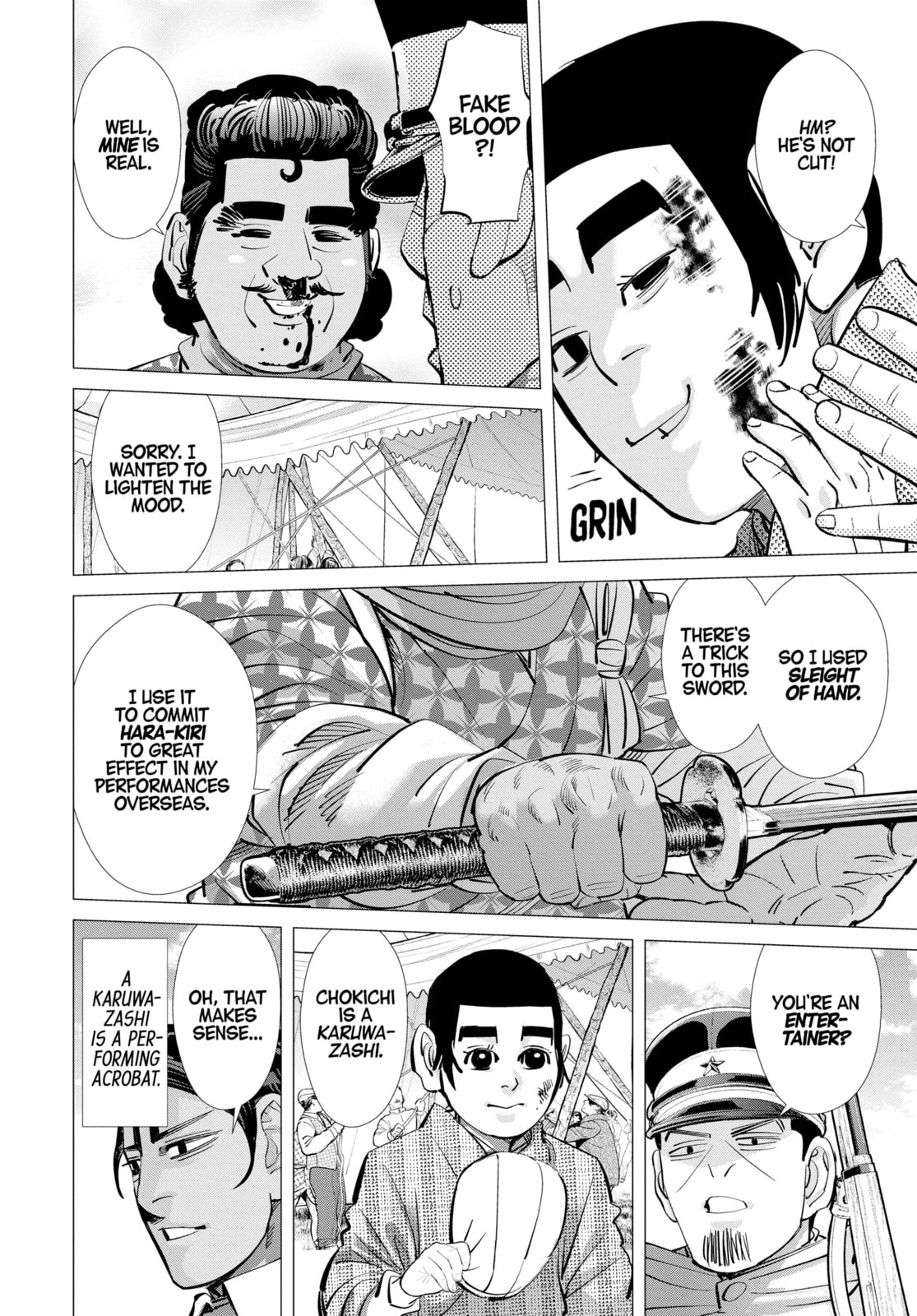 Golden Kamuy chapter 154, page 19