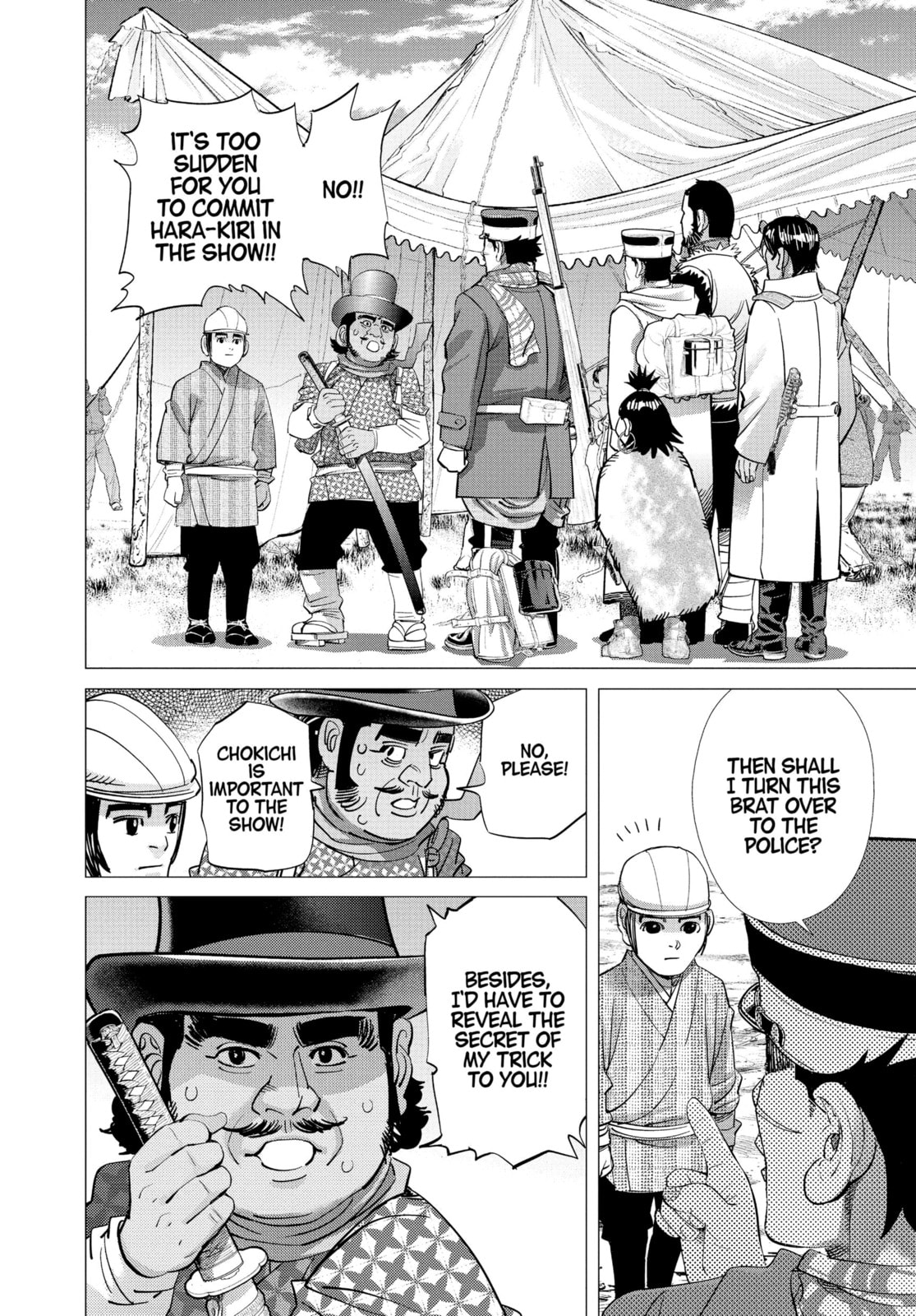 Golden Kamuy chapter 155, page 2