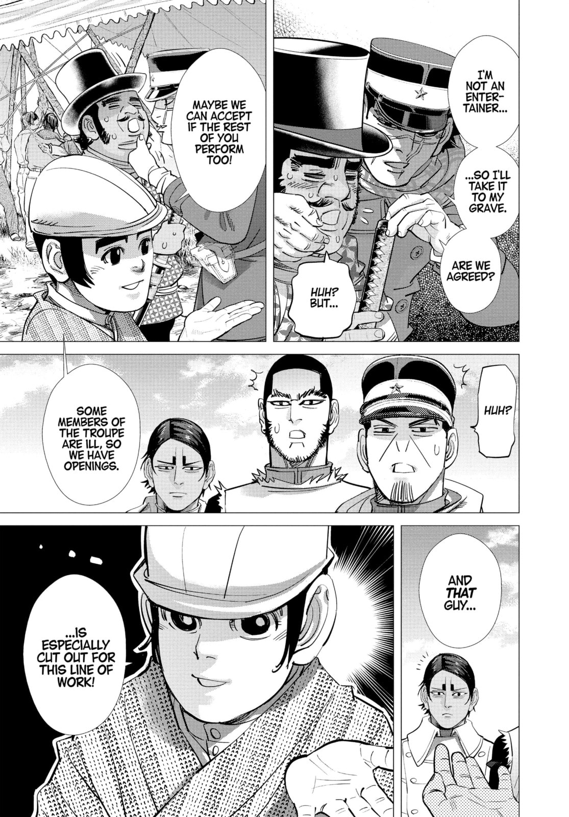 Golden Kamuy chapter 155, page 3