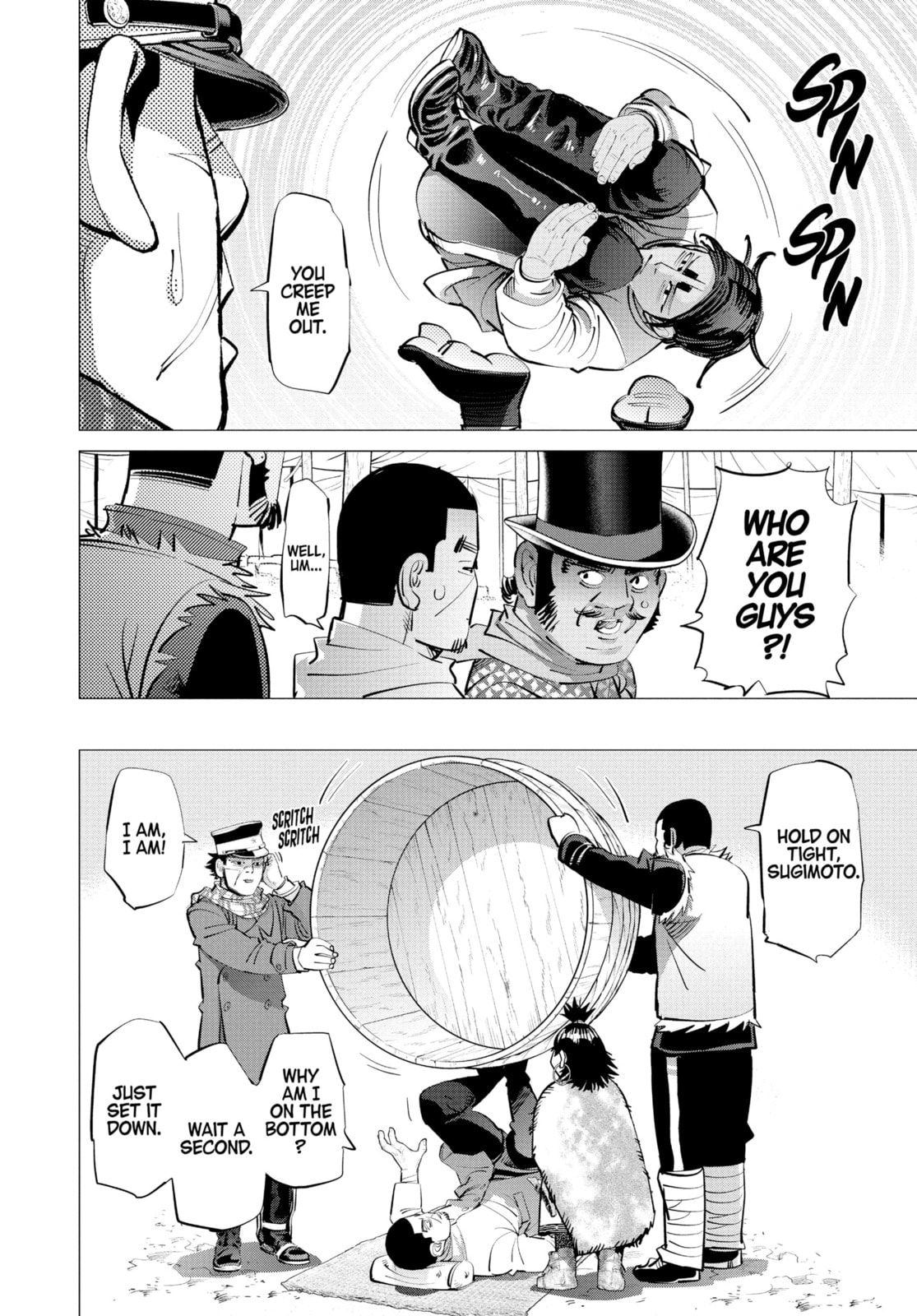 Golden Kamuy chapter 155, page 7