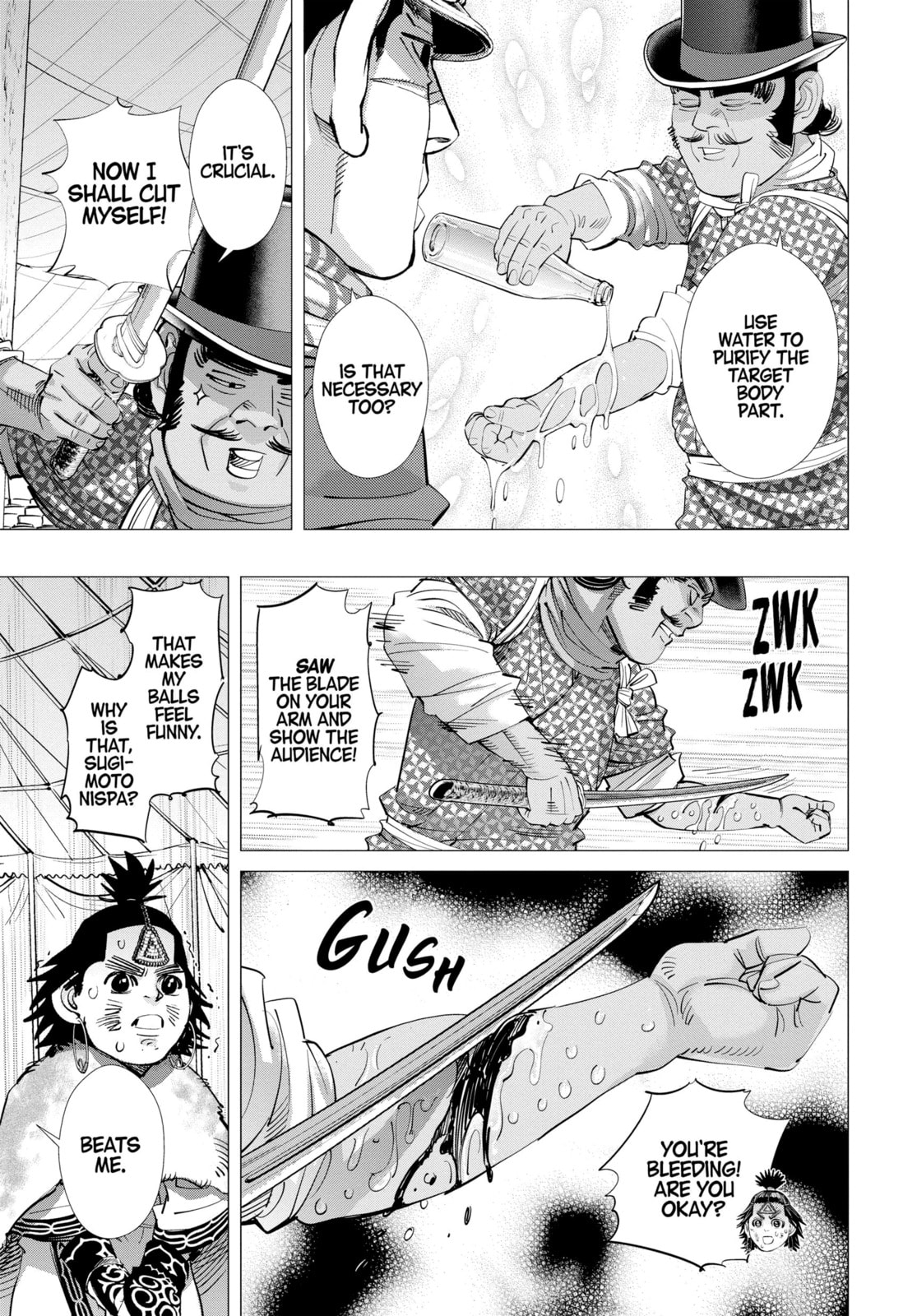 Golden Kamuy chapter 156, page 3